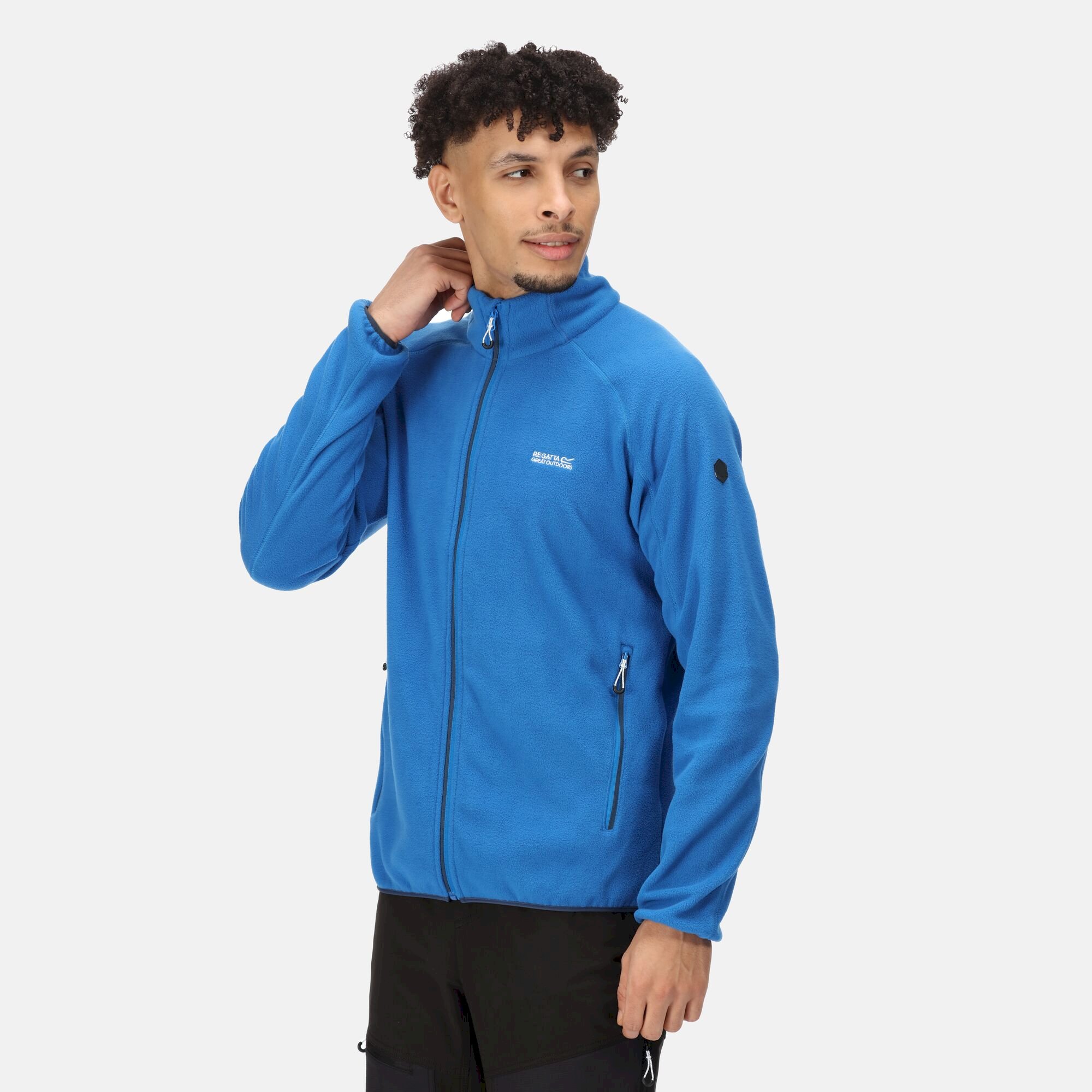 Men's Hadfield Full Zip Fleece | Skydiver Blue