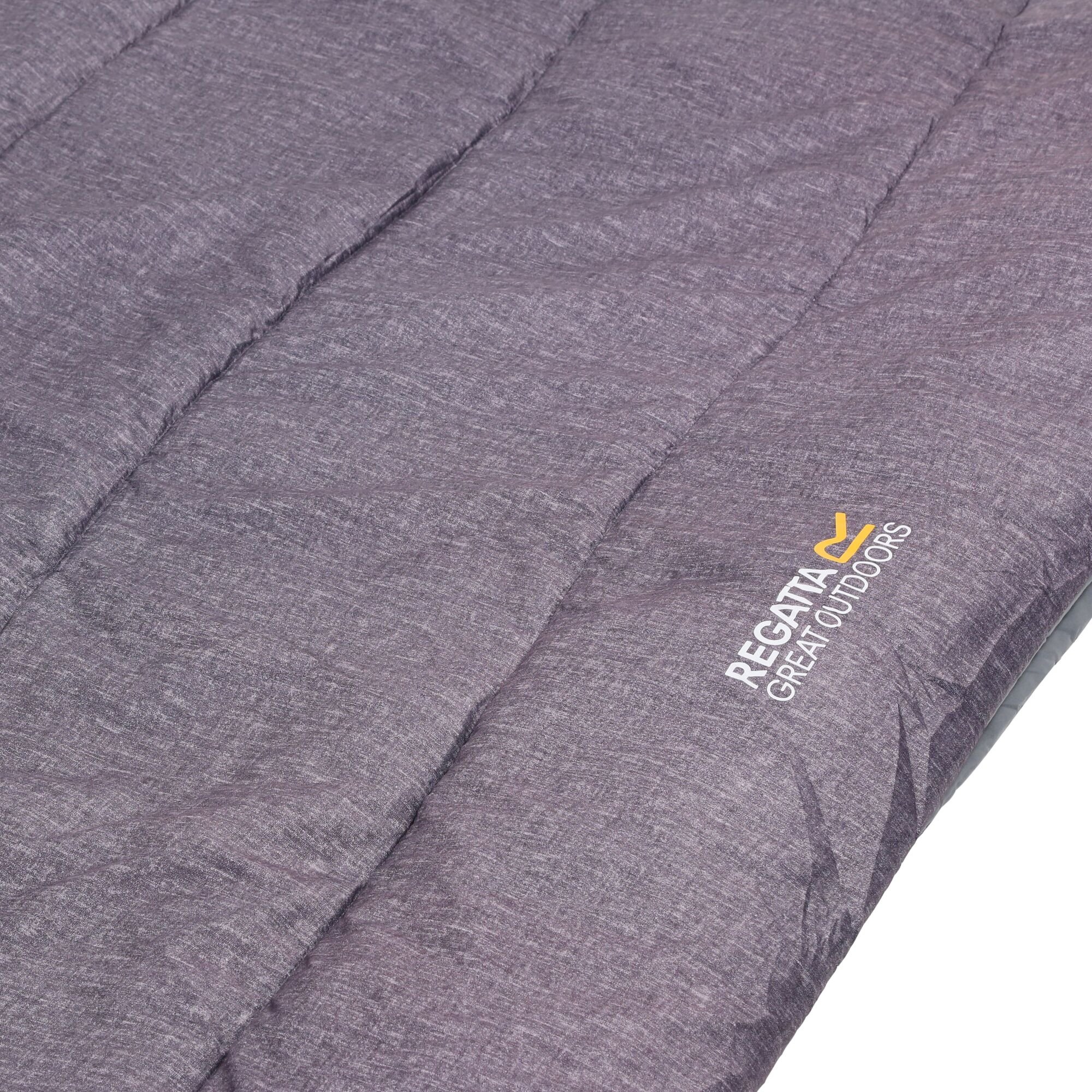 Maui Polyester Lined Double Sleeping Bag | Dark Grey Marl