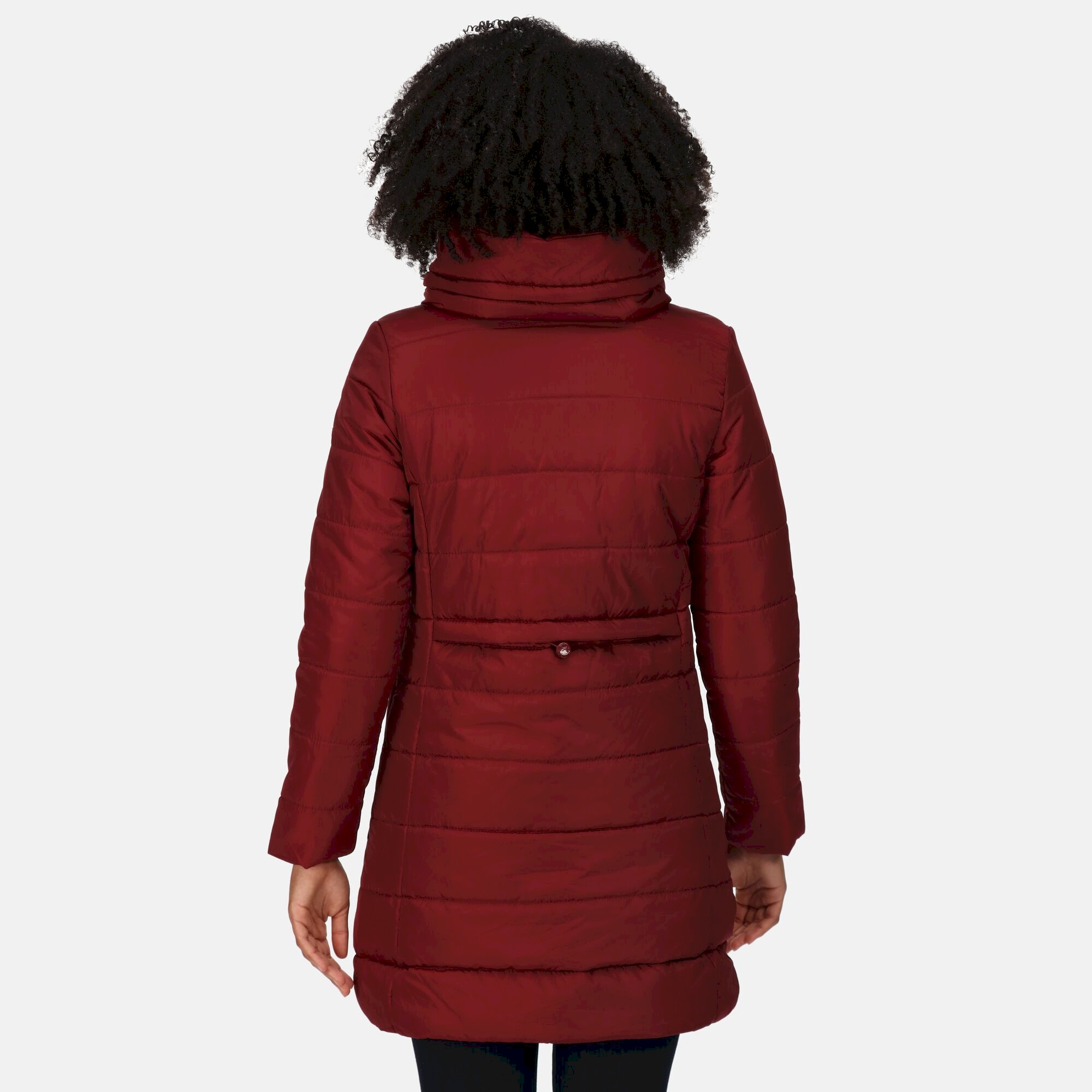 Women's Pamelina Hooded Parka Jacket | Cabernet