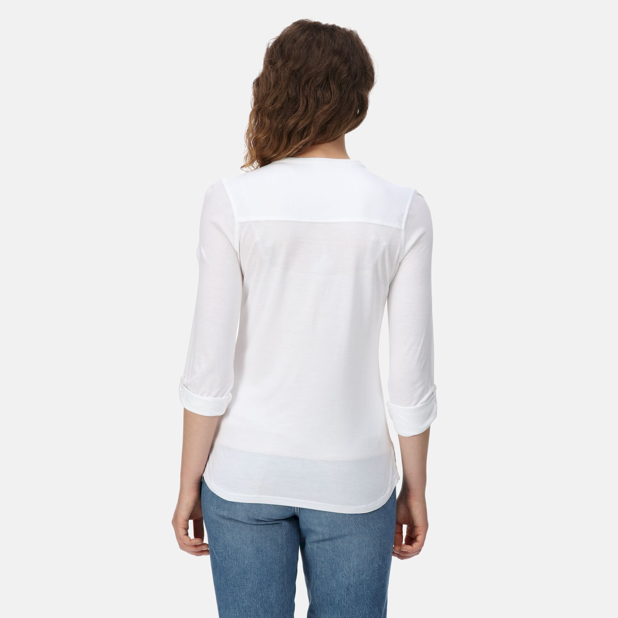 Women's Fflur II 3/4 Sleeve Shirt | White