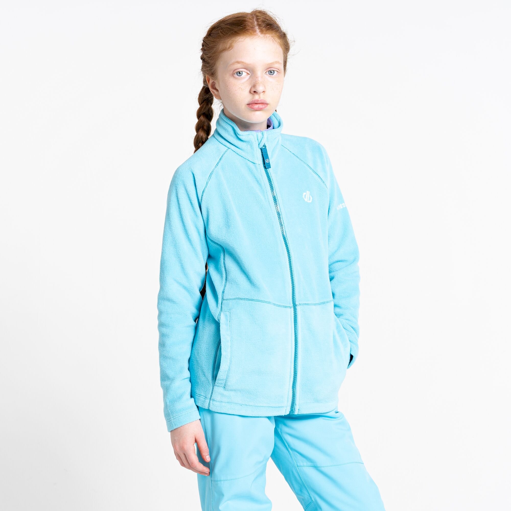 Dare 2b - Kids' Witty Zip Through Fleece | River Blue
