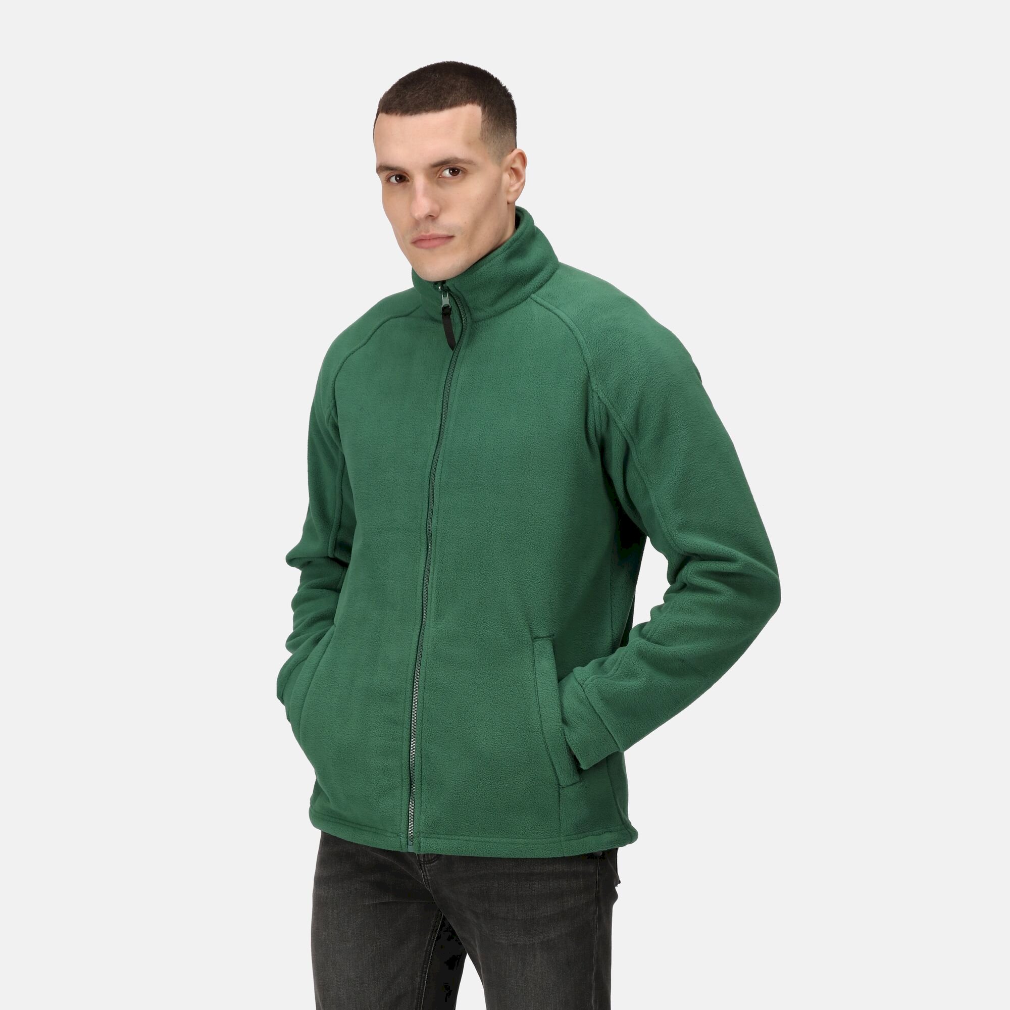 Men's Thor III Full Zip Fleece | Bottle Green