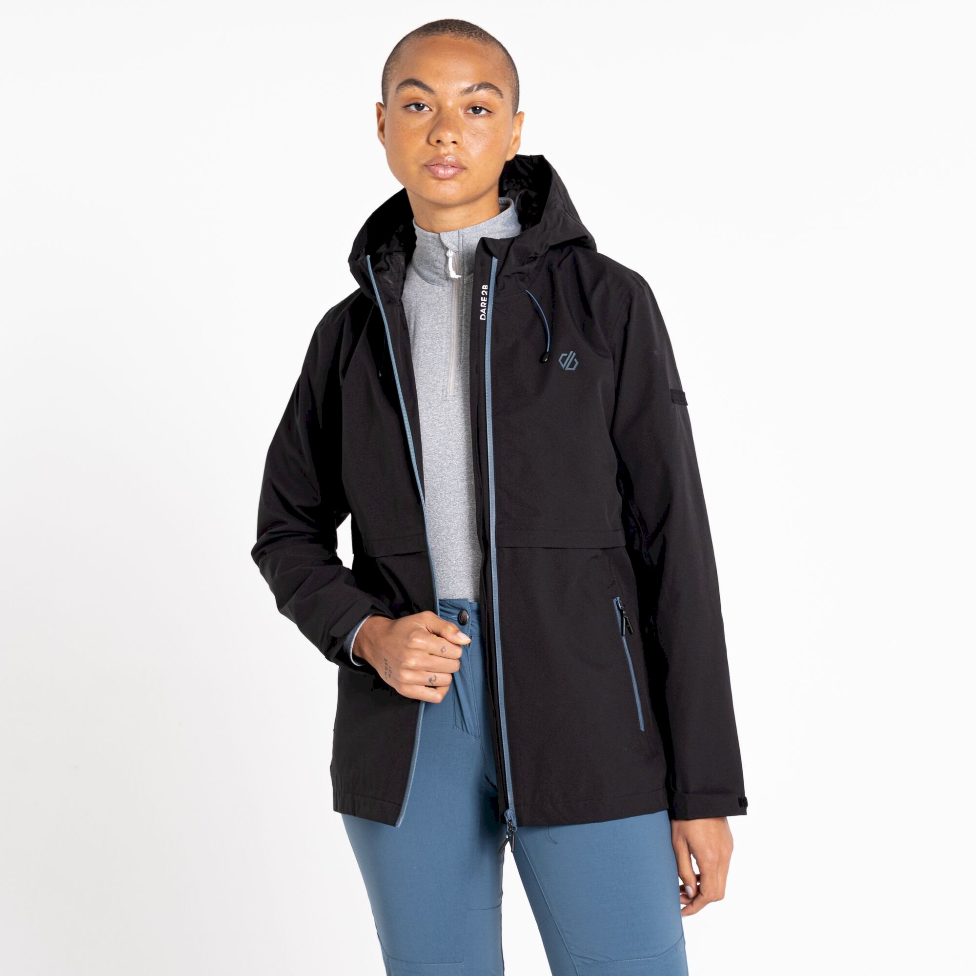 Dare 2b - Women's Switch Up Recycled Waterproof Jacket | Black