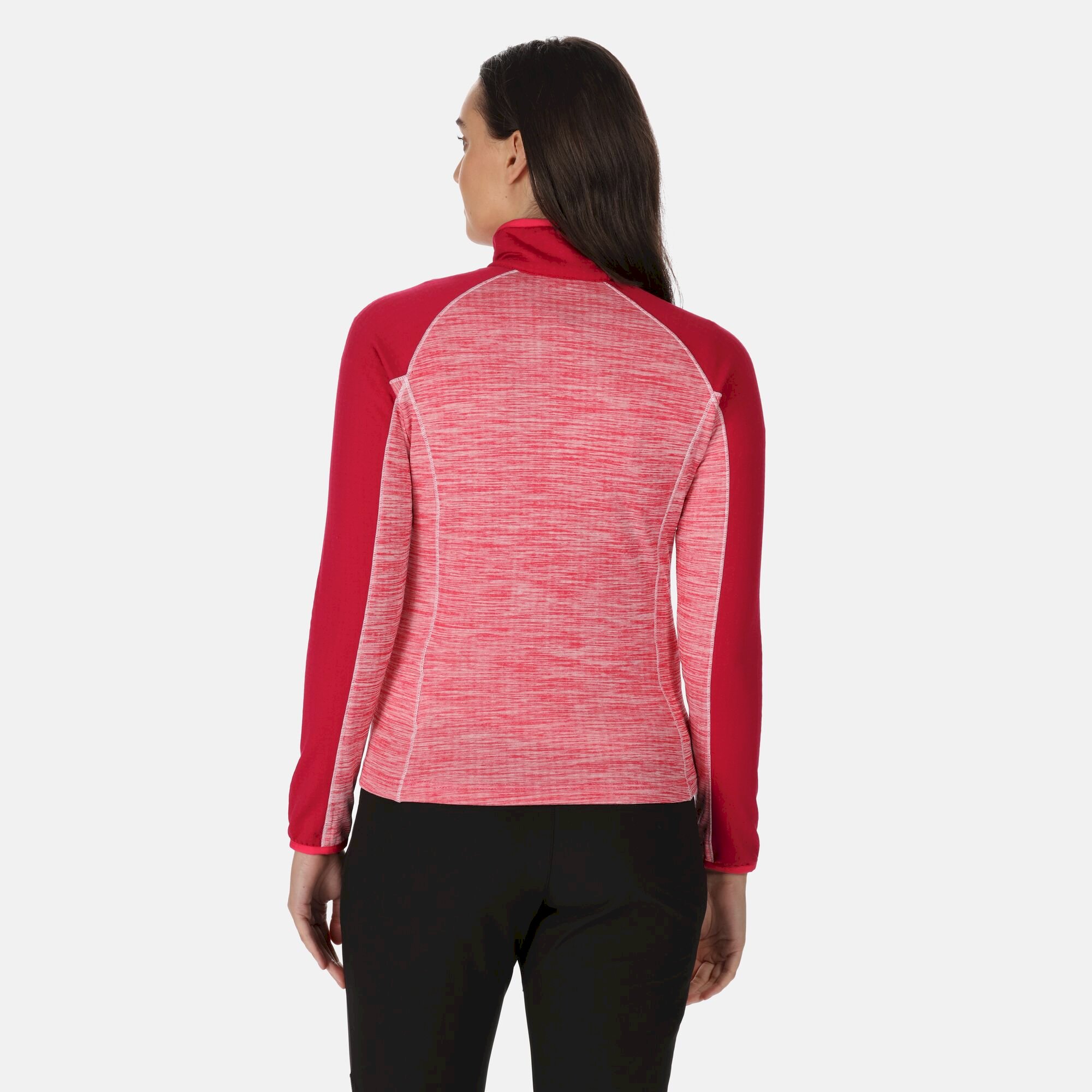 Women's Hepley Lightweight Half Zip Fleece | Berry Pink Pink Potion