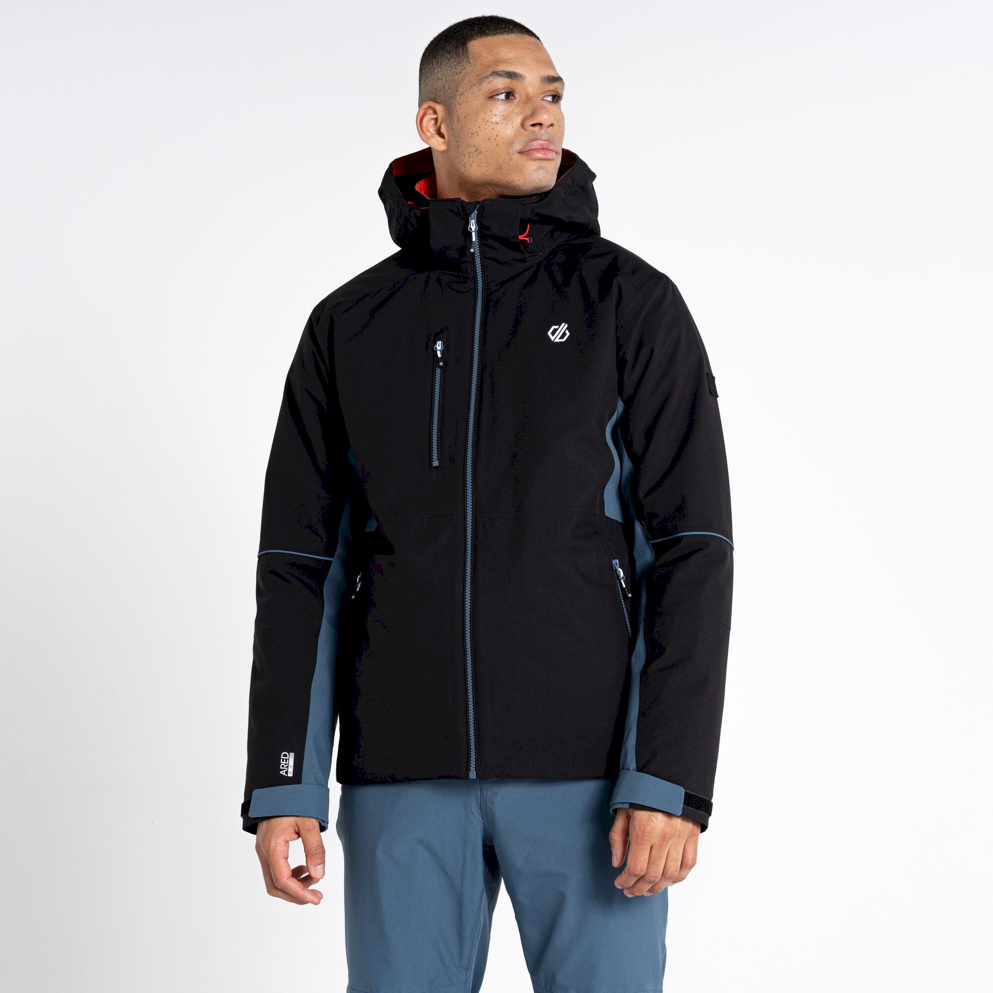 Dare 2b - Men's Remit Ski Jacket | Black Orion Grey