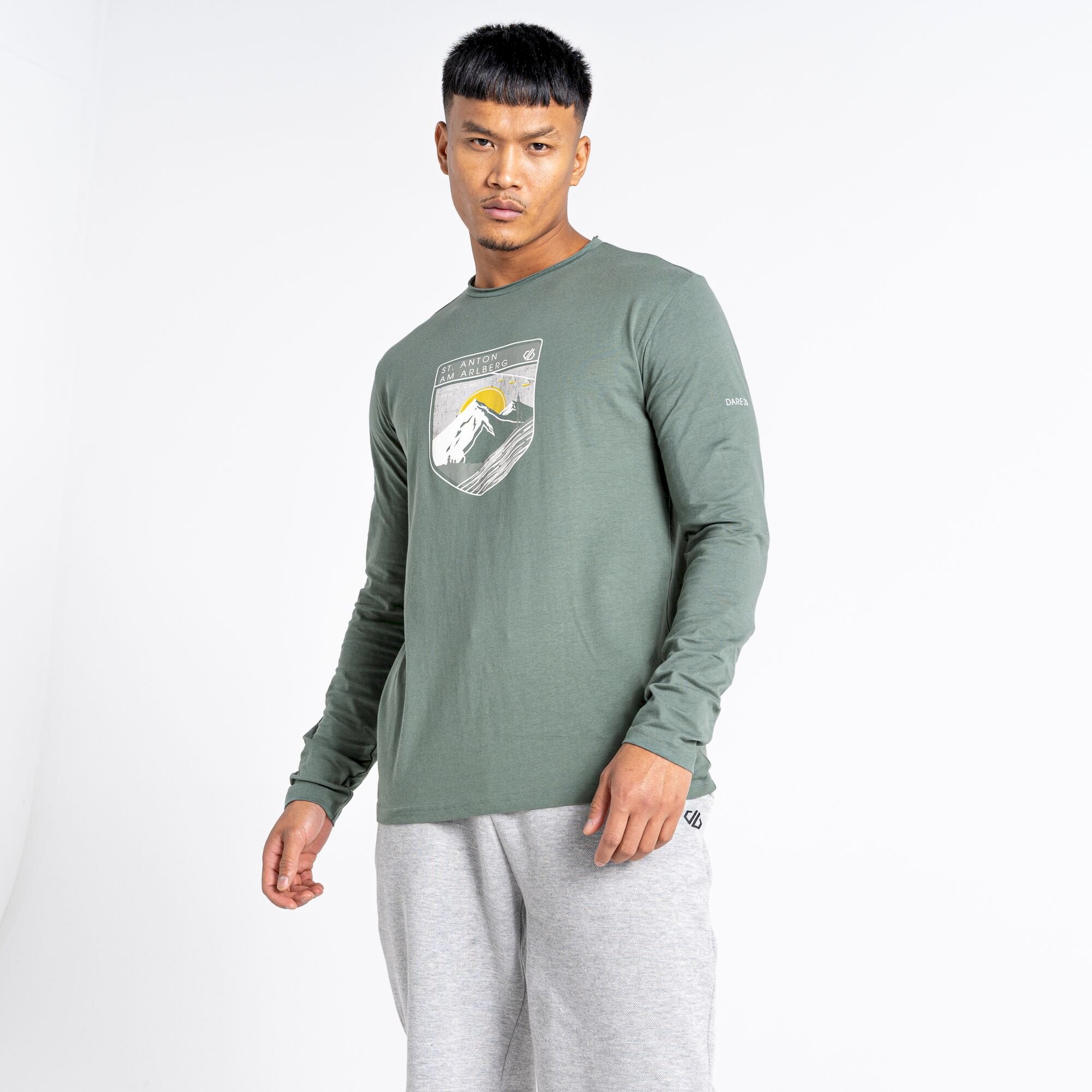 Dare 2b - Men's Upgrade II Long Sleeve T-Shirt | Duck Green