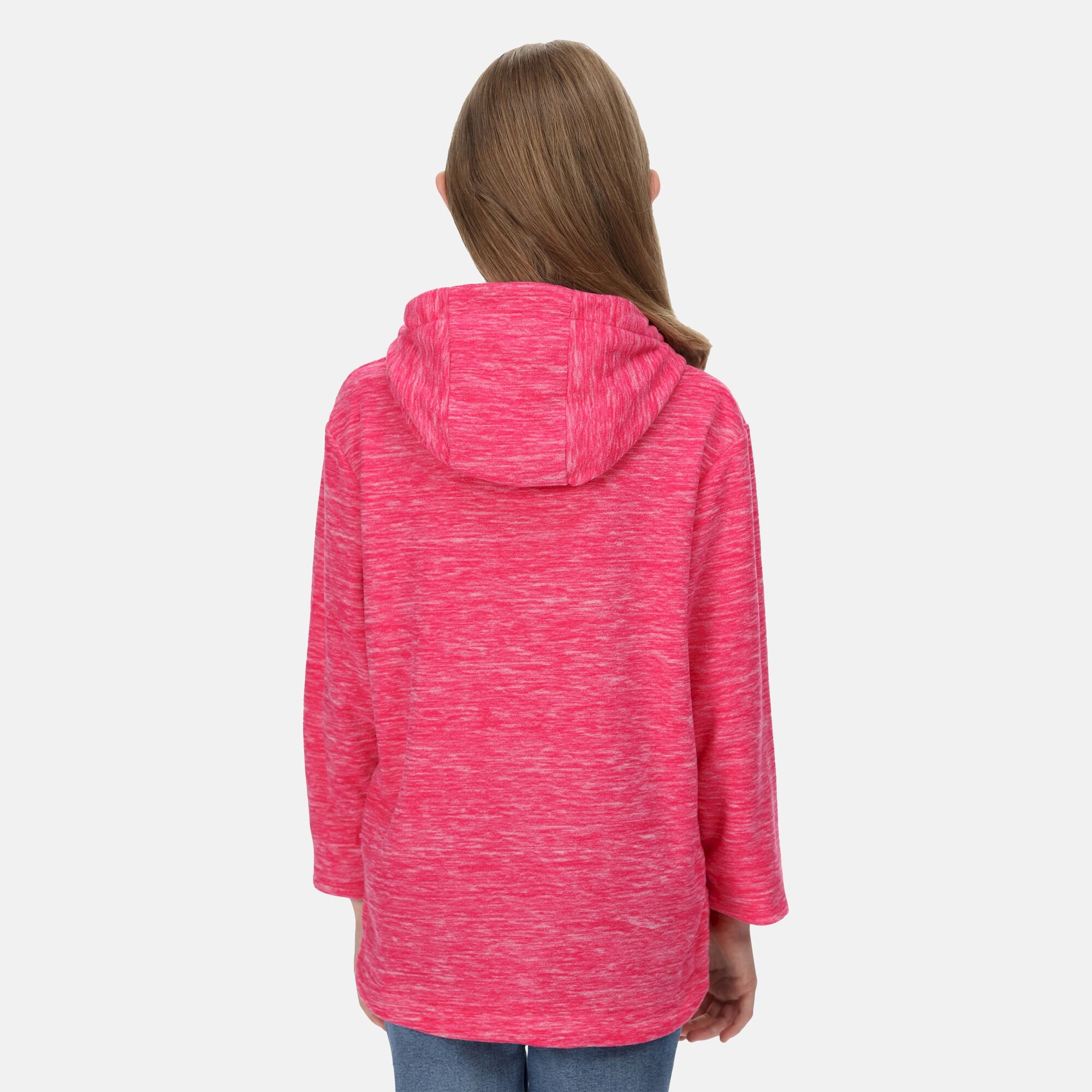 Kids' Kalina Hooded Fleece | Pink Fusion Marl