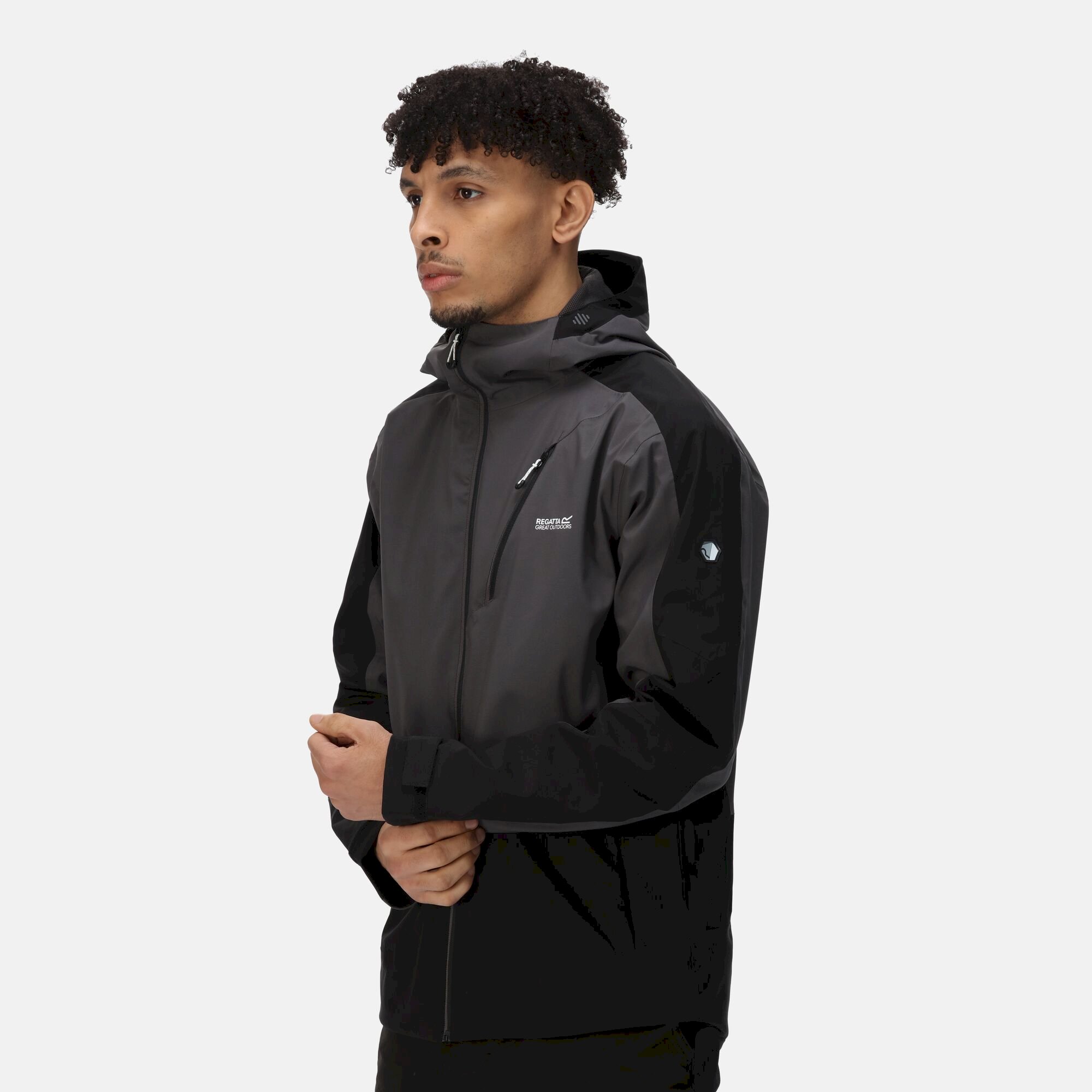 Men's Highton Stretch II Waterproof Jacket | Dark Grey Black