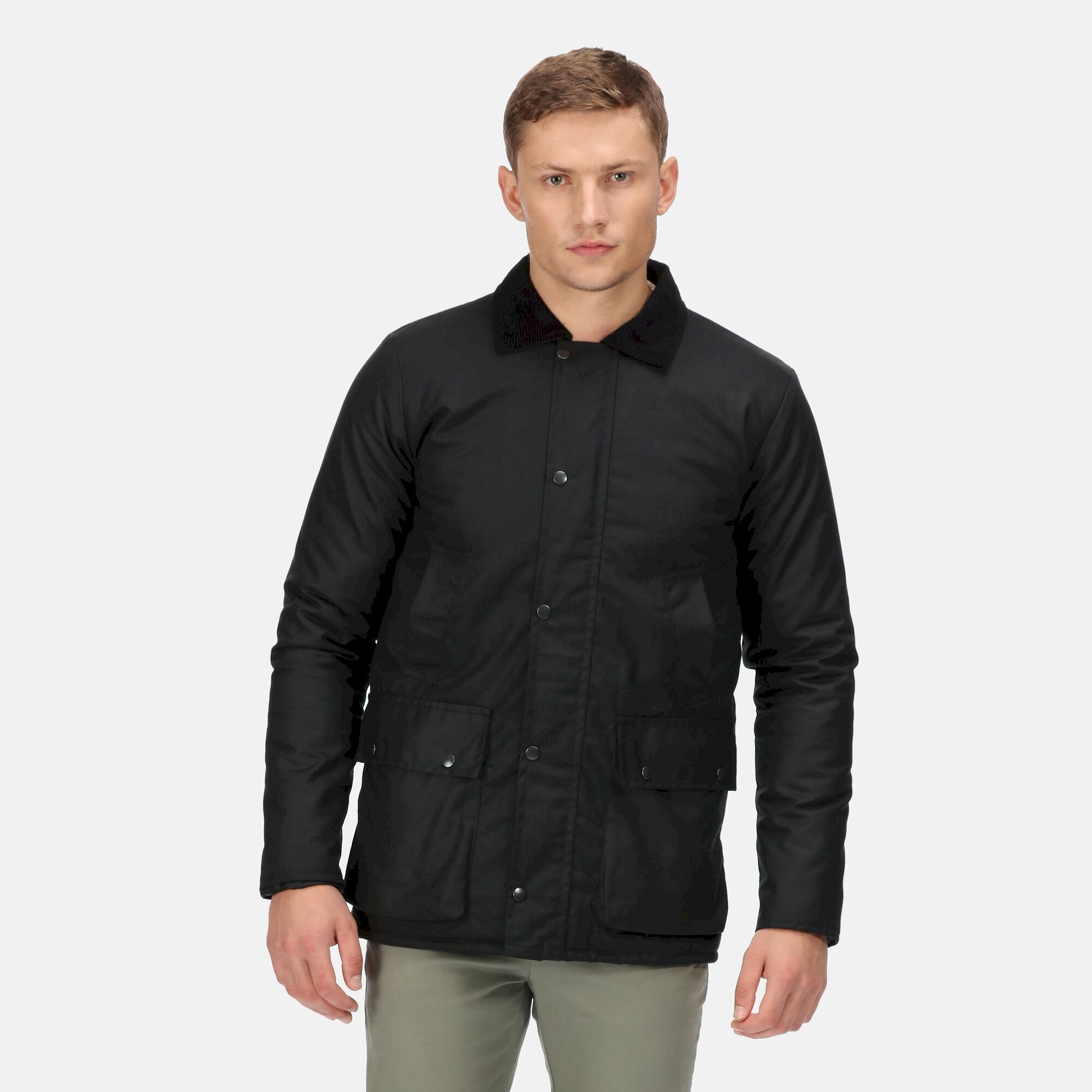 Men's Pensford Wax Jacket | Black
