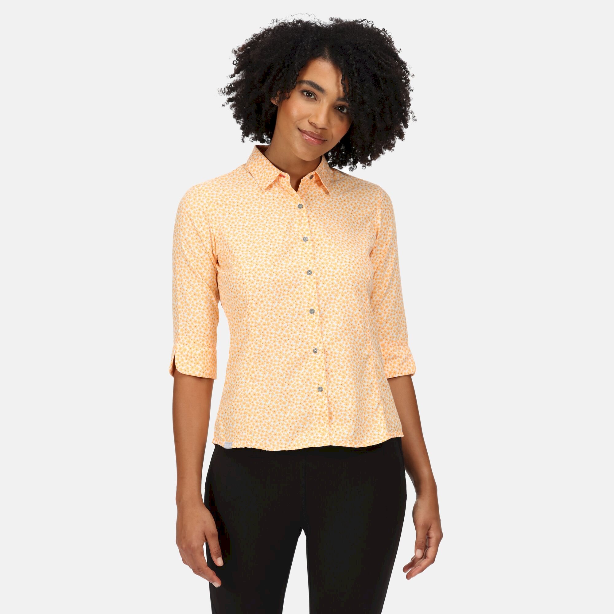 Women's Nimis IV Print Shirt | Papaya Floral