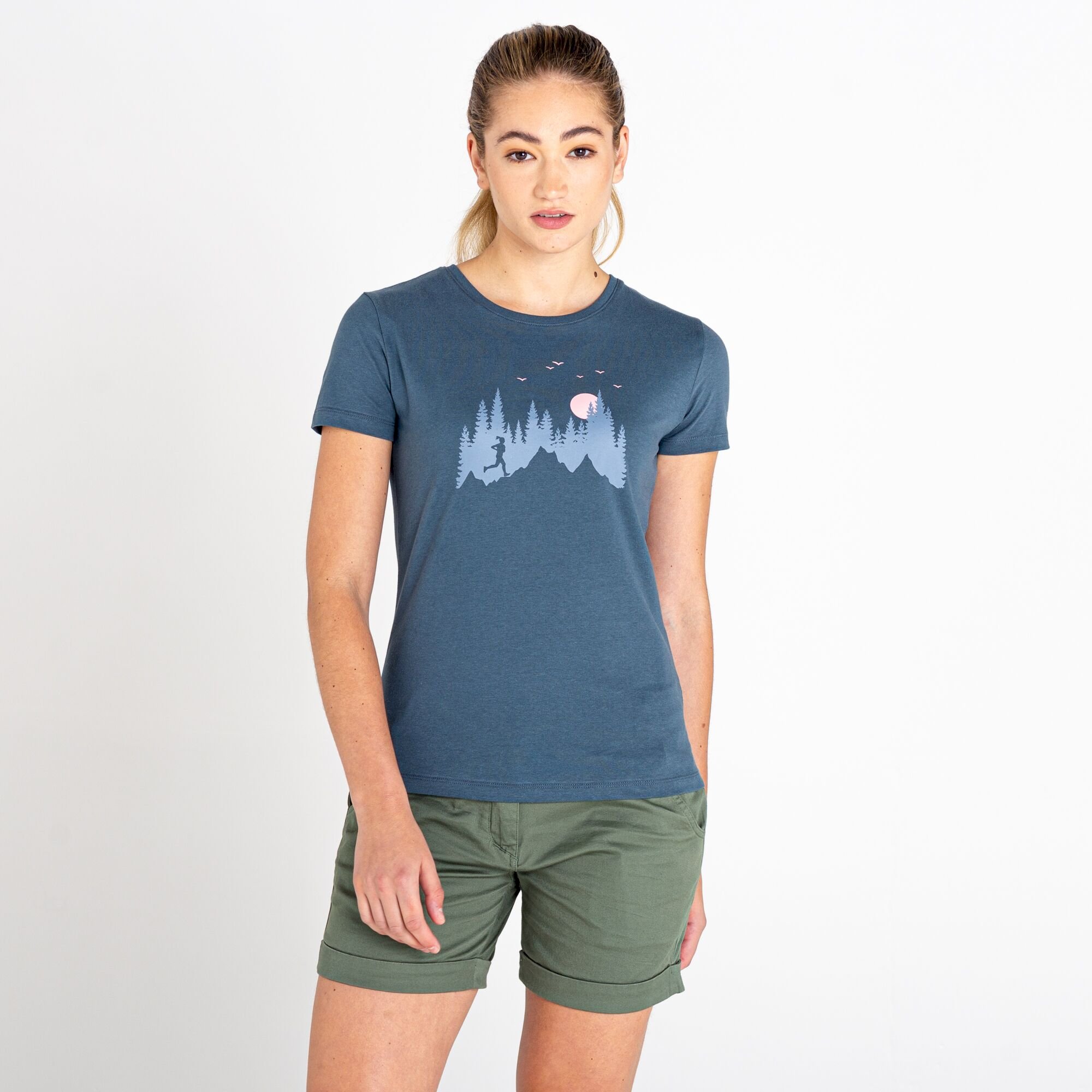 Dare 2b - Women's Peace of Mind Graphic Tee | Orion Grey
