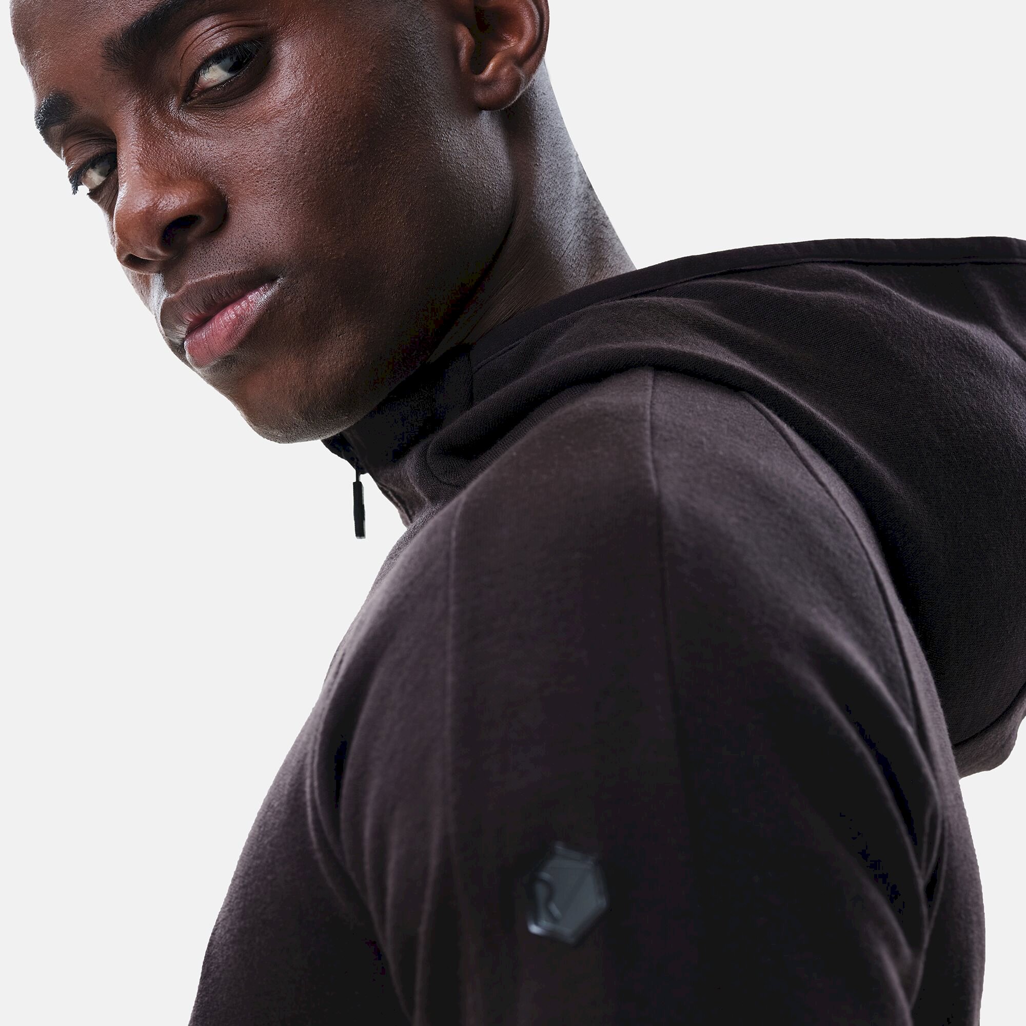 Men's Glenton Full Zip Fleece | Black