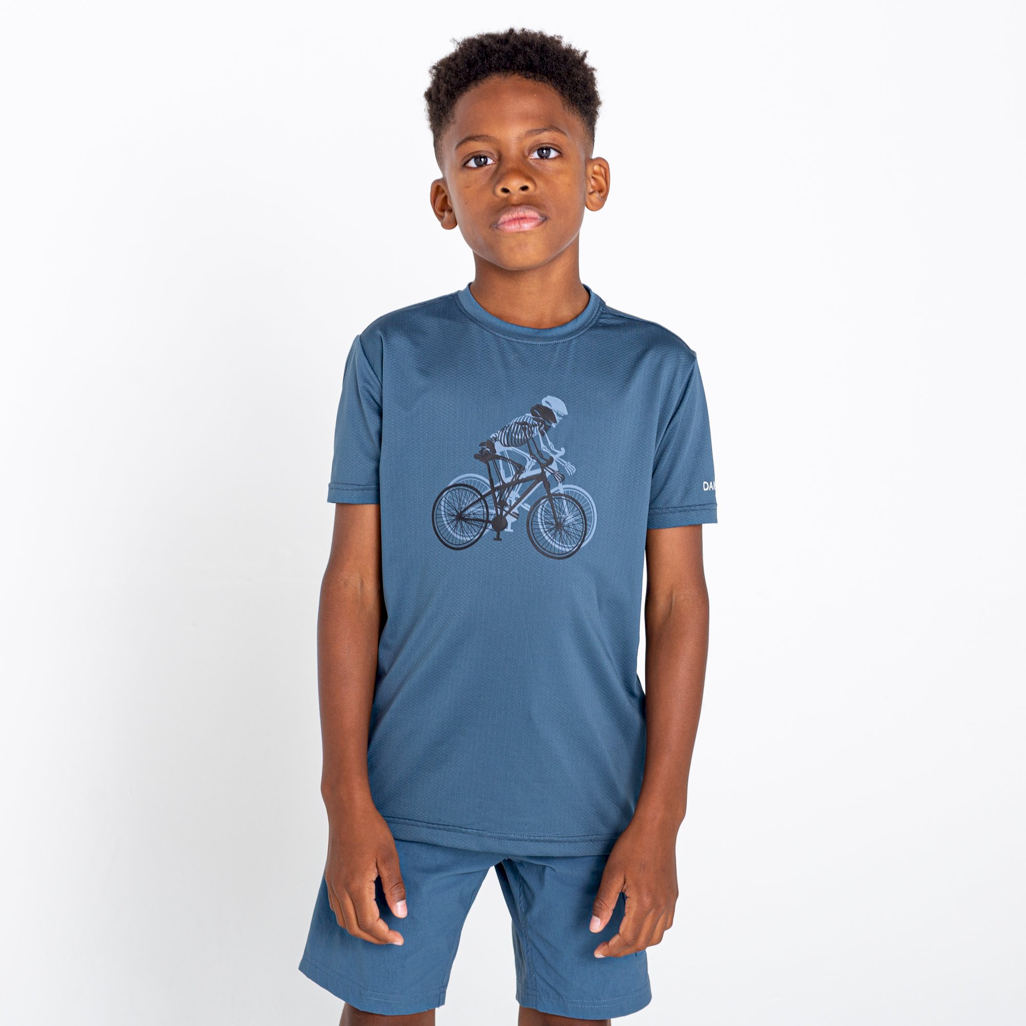 Dare 2b - Kids' Rightful Recycled Graphic Tee | Orion Grey