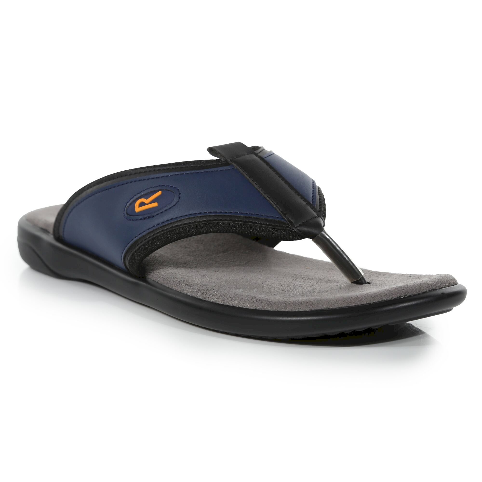 Men's Travis Toe Post Sandals | Navy Grey