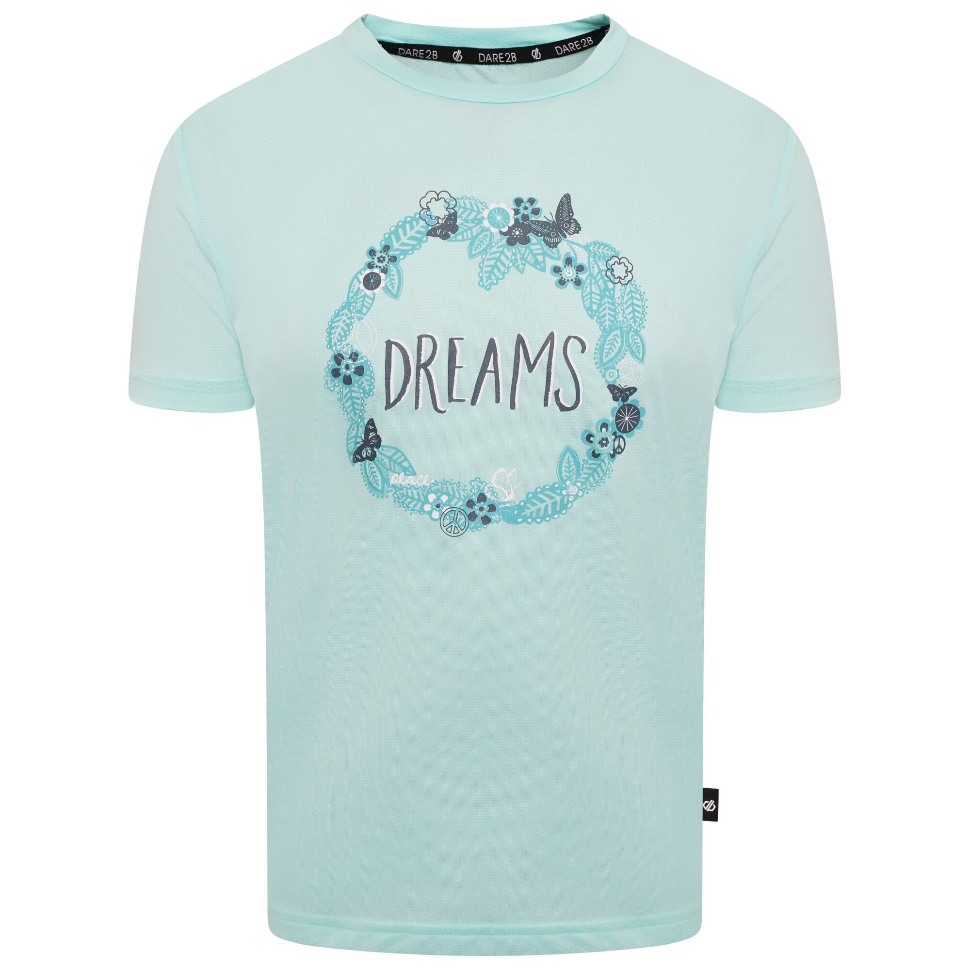 Dare 2b - Kids' Rightful Recycled Graphic Tee | Aqua Splash
