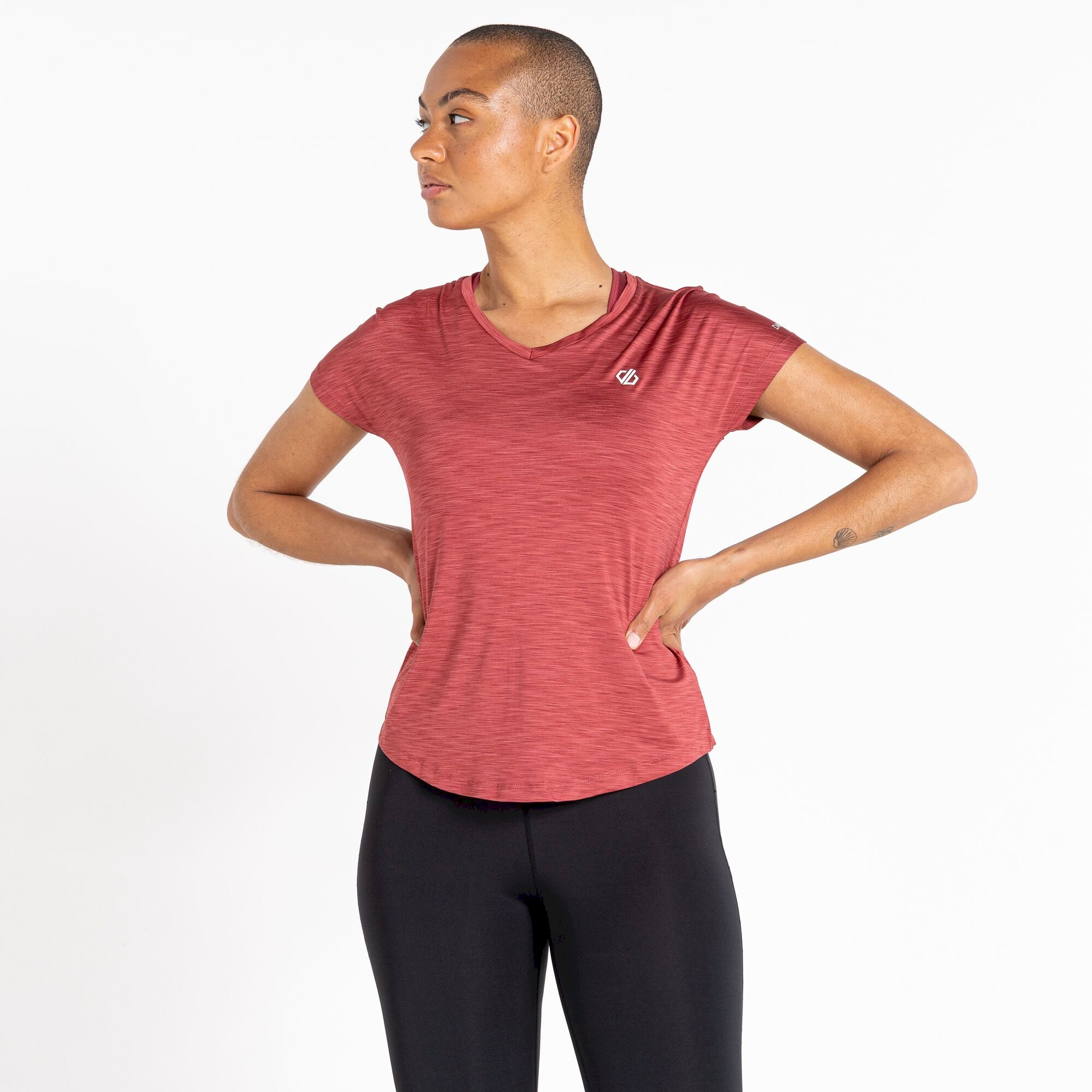 Dare 2b - Women's Vigilant Lightweight Tee | Earth Rose