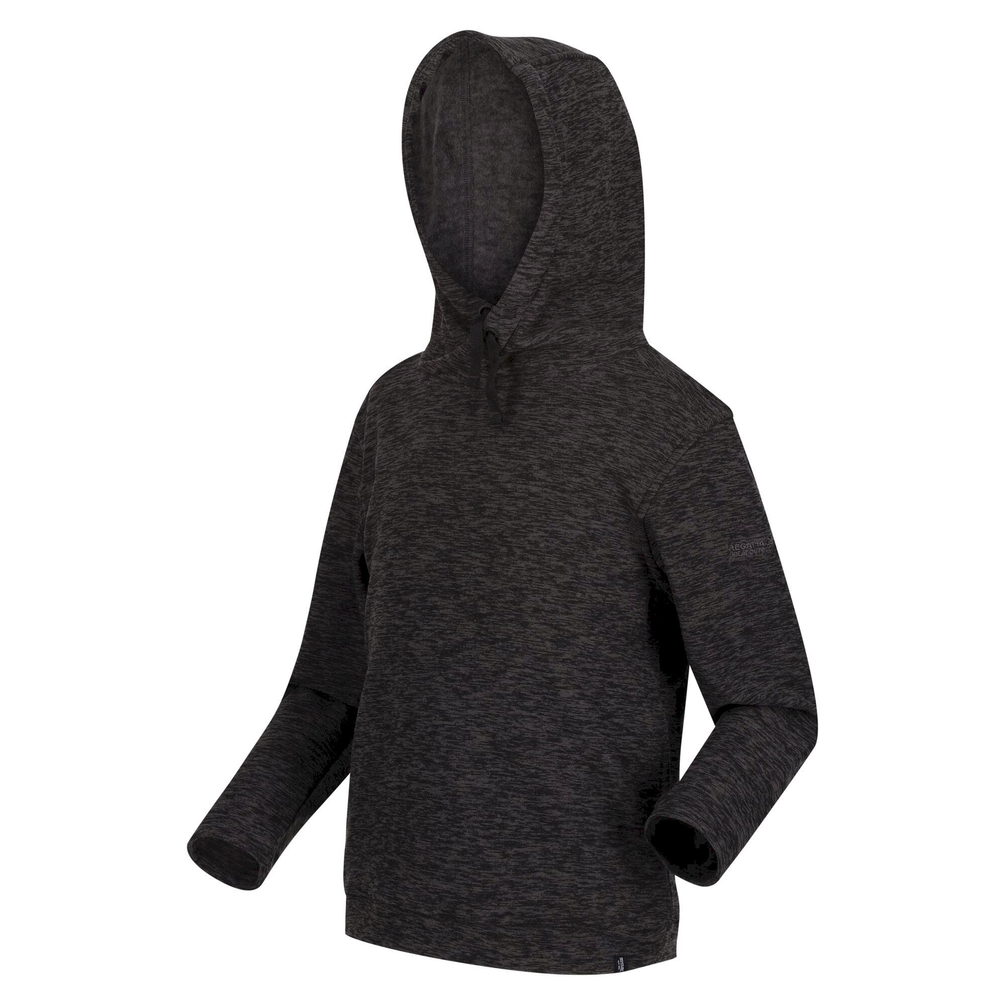 Kids' Keyon Hooded Fleece | Black Marl