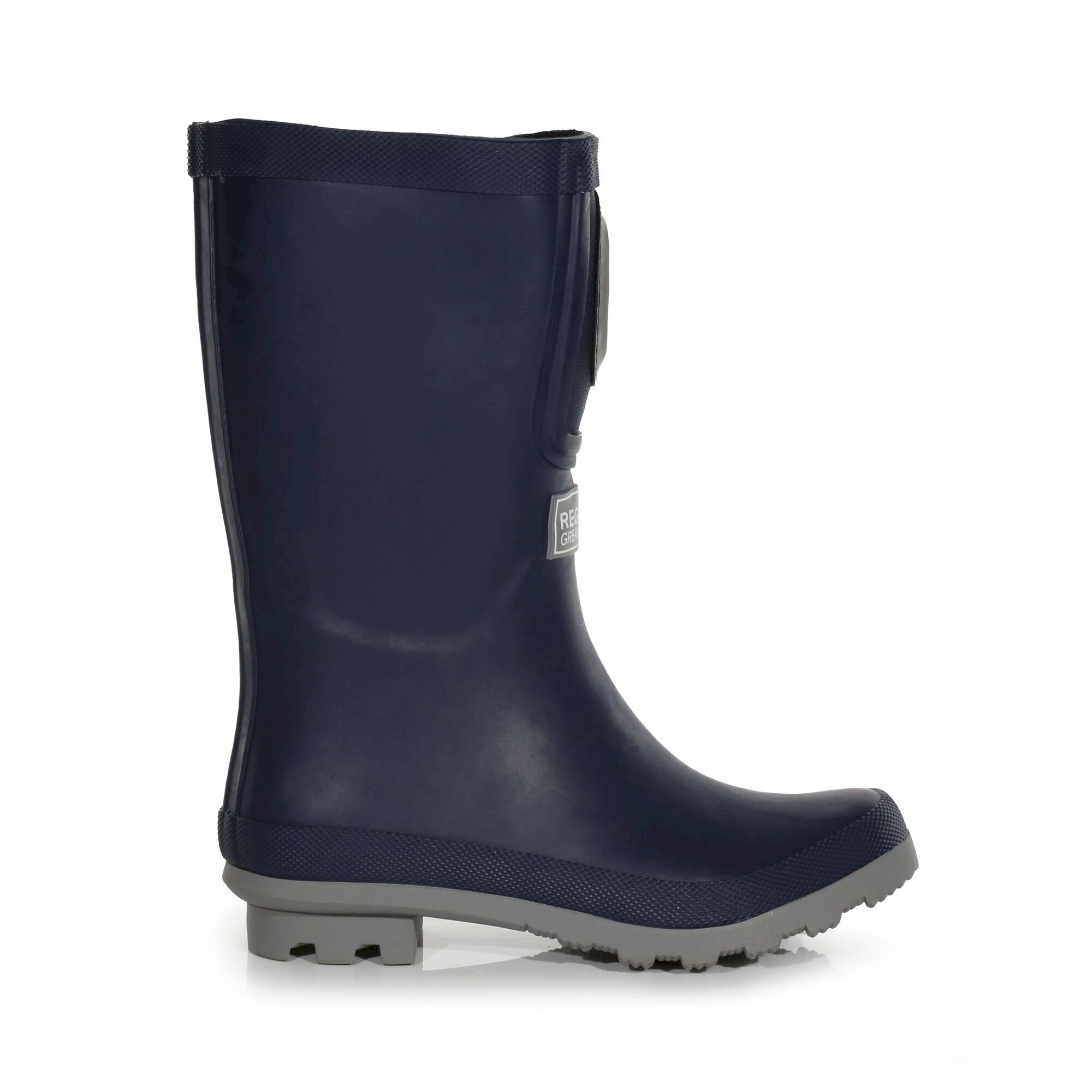 Kids' Fairweather Shine Brite Light Wellies | Navy Storm Grey