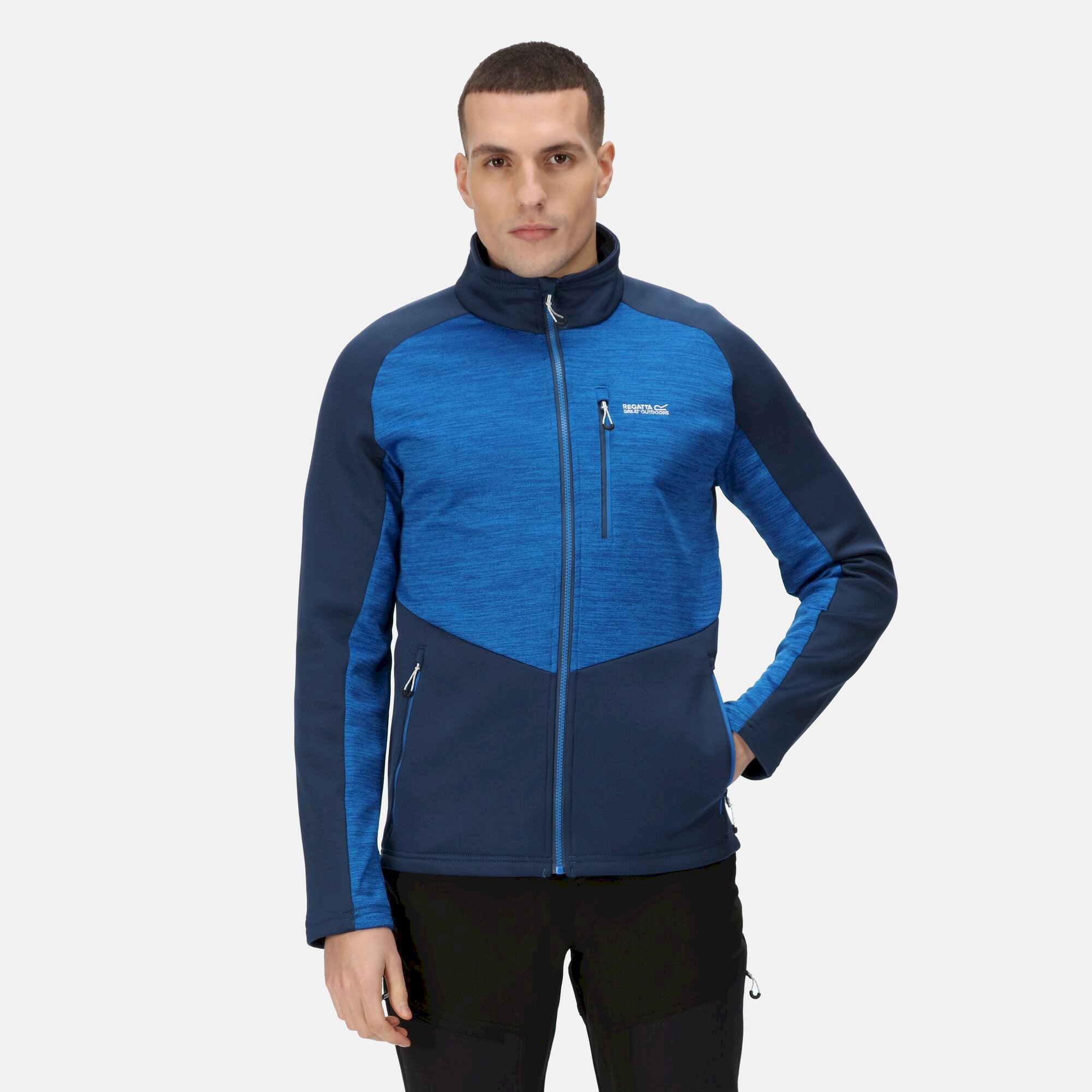 Men's Farson II Softshell Jacket | Admiral Blue Skydiver