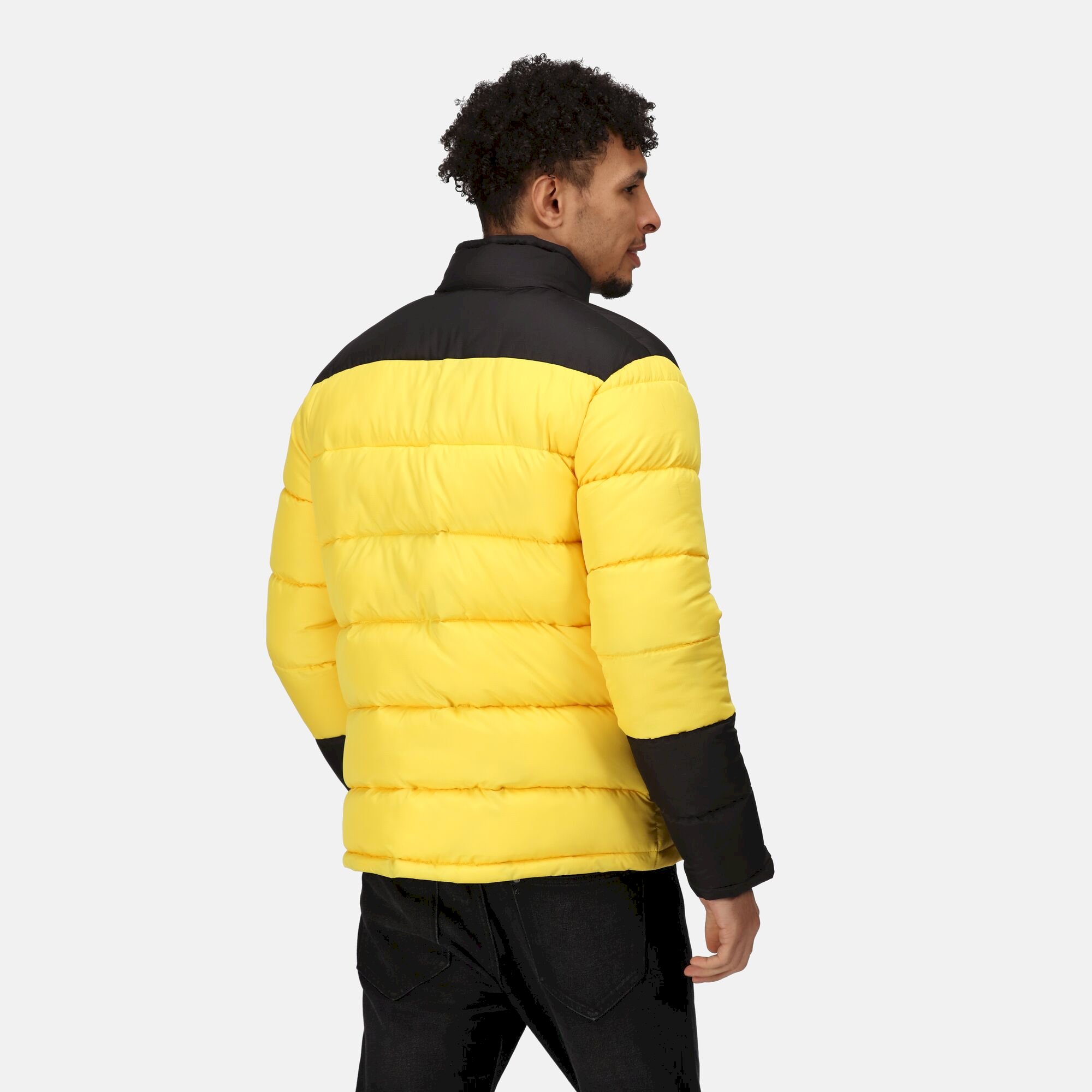 Men's Vintage Puffer Jacket | Solar Black
