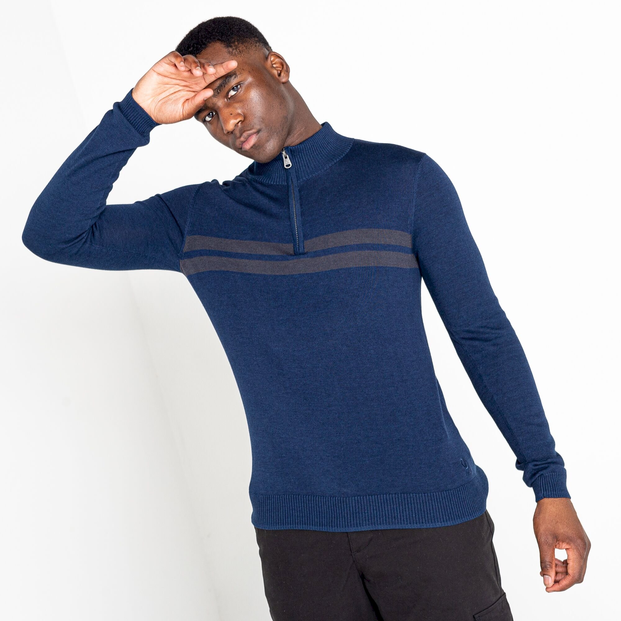 Dare 2b - Men's Unite Us Half Zip Knit Sweater | Nightfall Navy