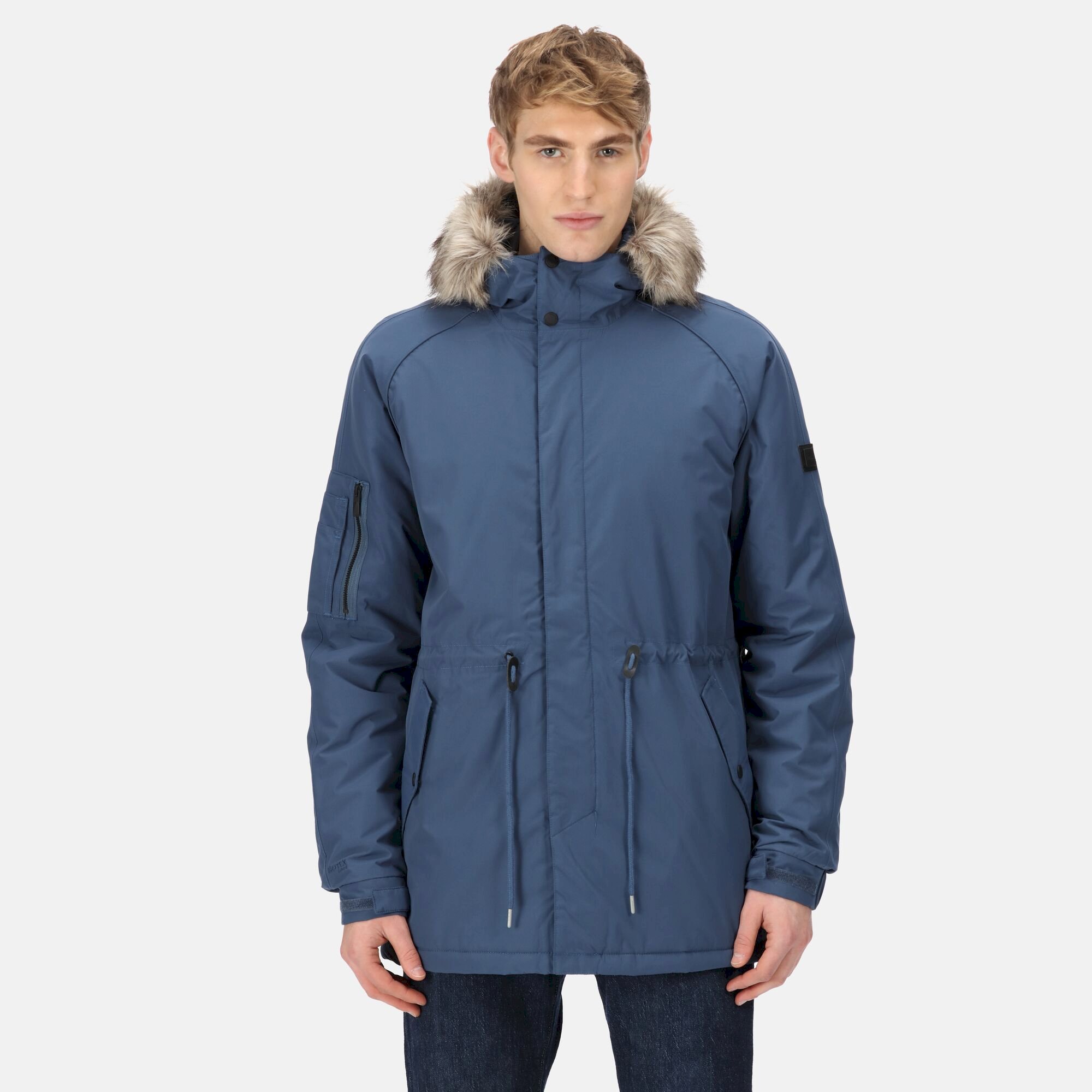Men's Salinger III Parka Jacket | Dark Denim