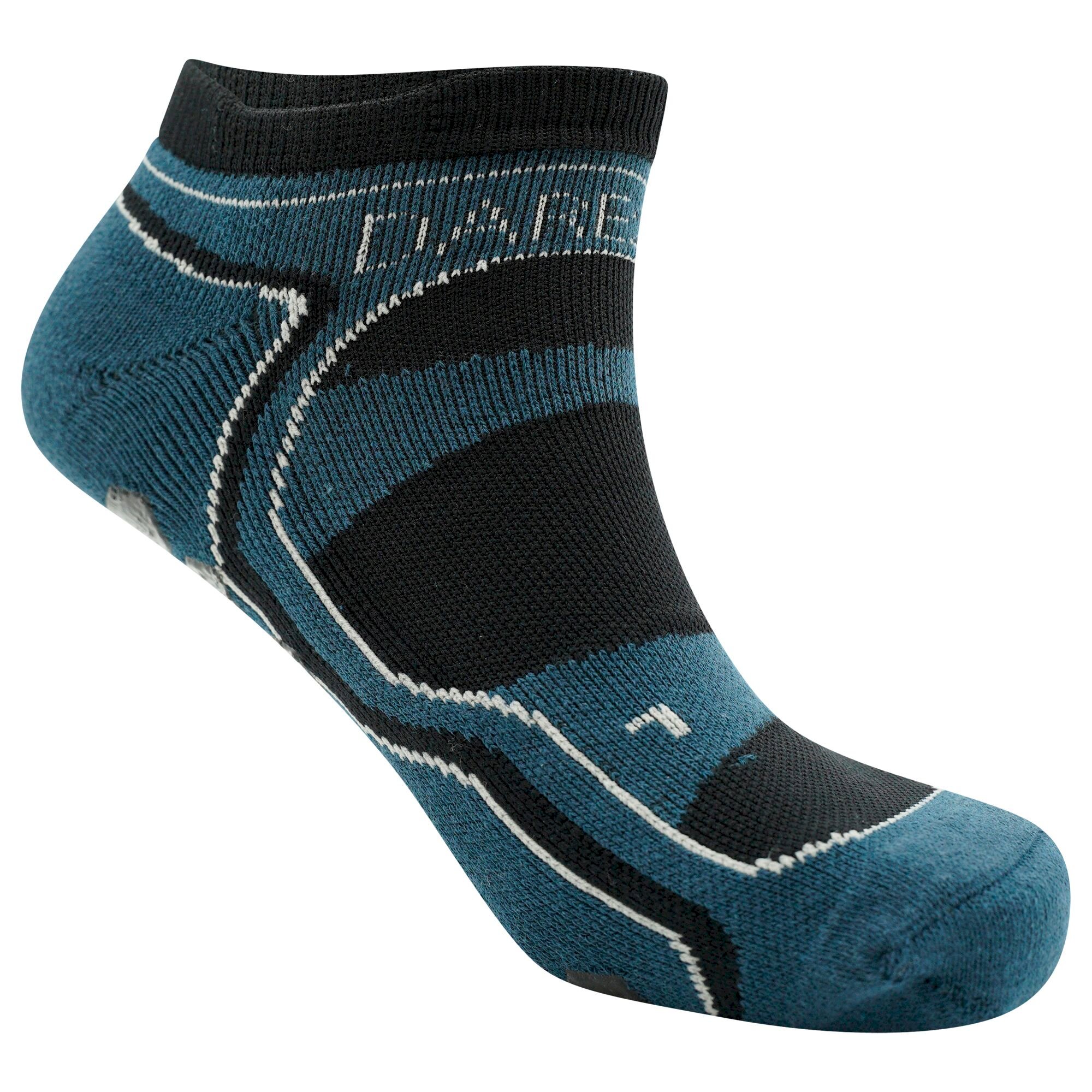 Dare 2b - Men's Hex Athleisure Sock | Black Orion Grey