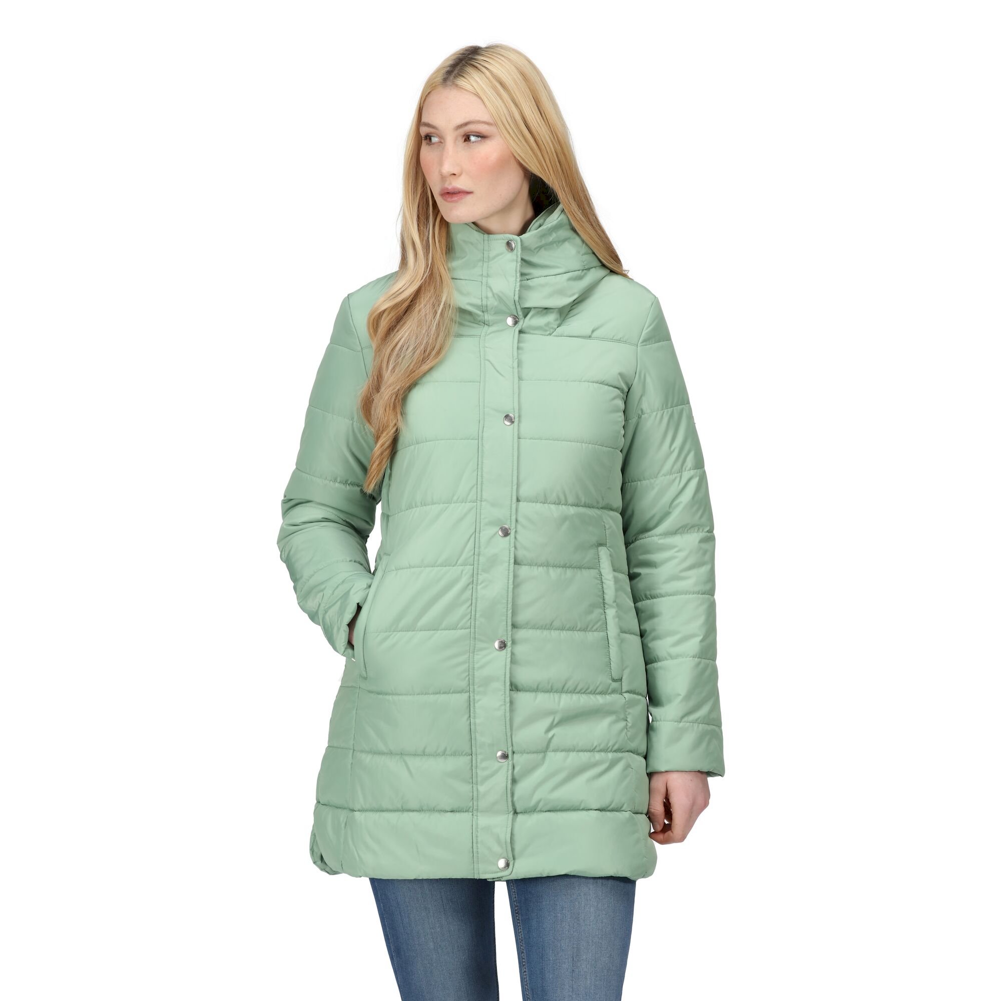 Women's Pamelina Hooded Parka Jacket | Basil