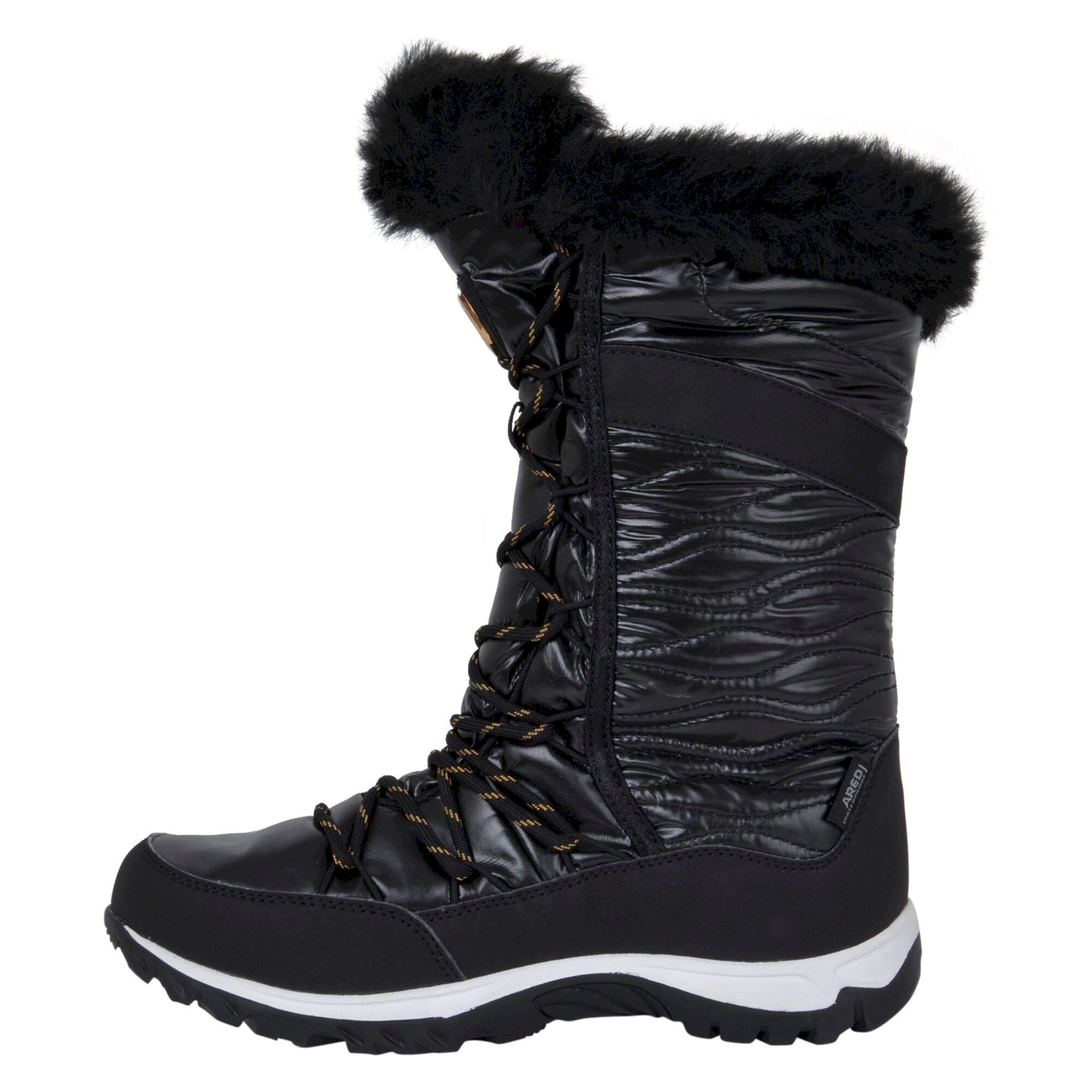 Dare 2b - Women's Kardrona II Metallic Faux Fur Trimmed Snow Boots | Black