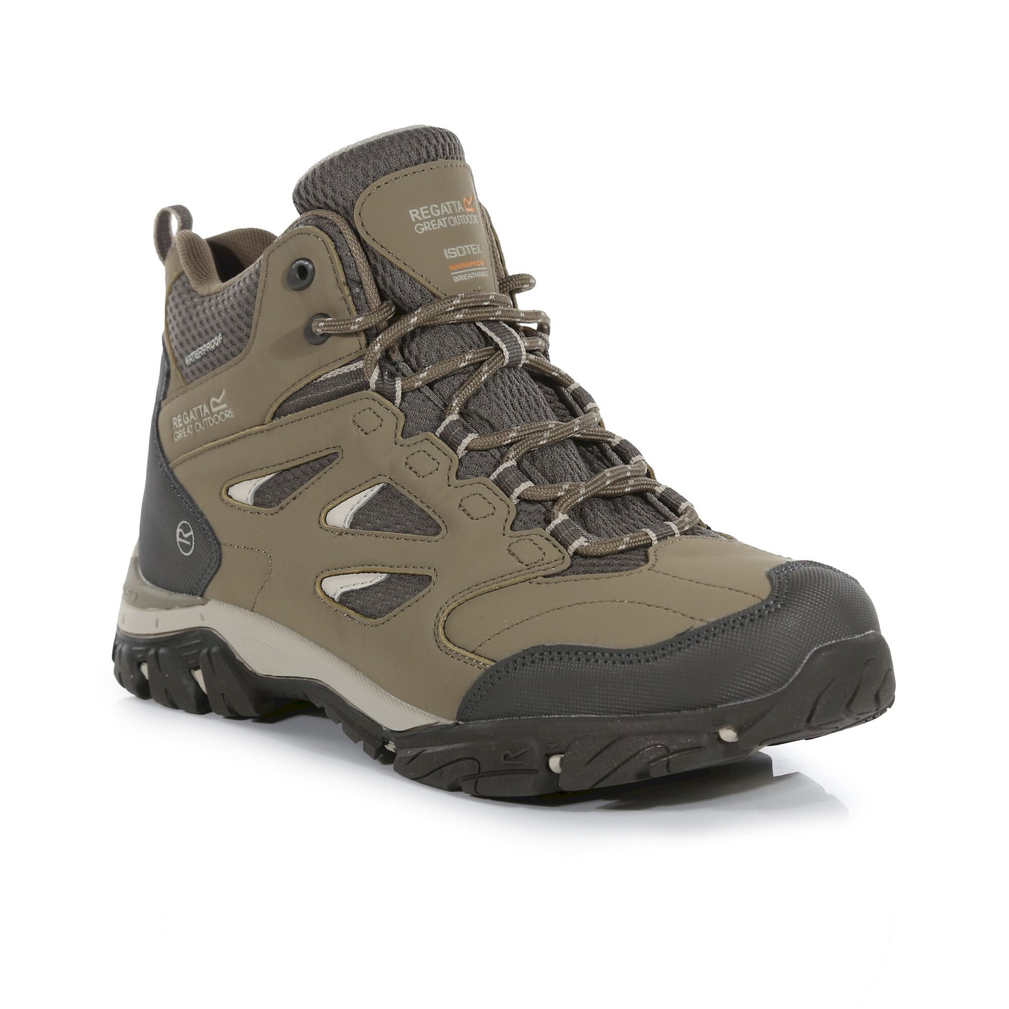 Women's Holcombe Waterproof Mid Walking Boots | Clay Natural