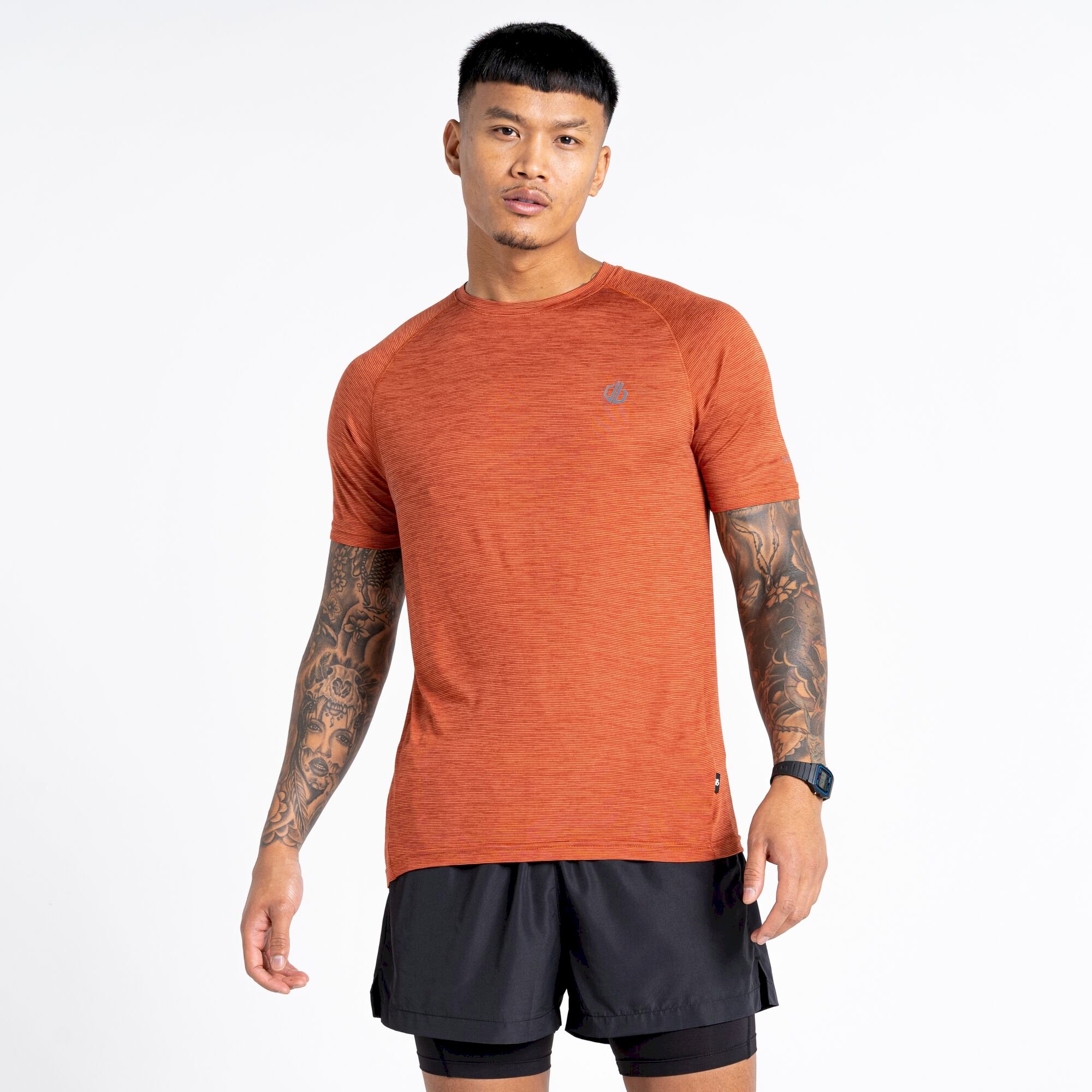 Dare 2b - Men's Persist T-Shirt | Burnt Brick Marl