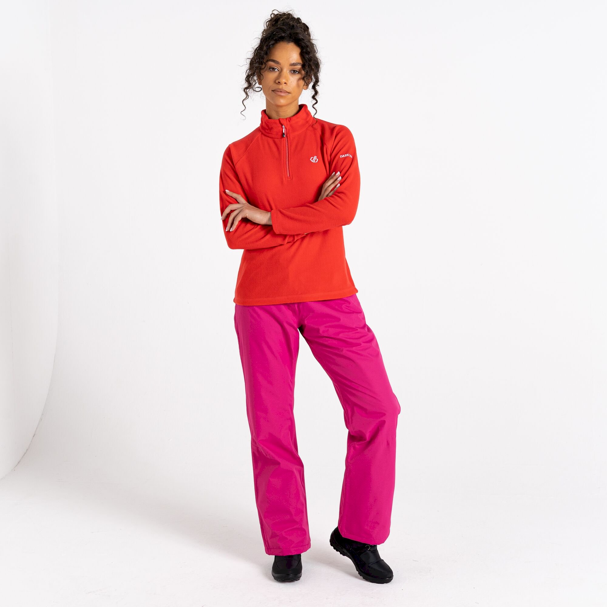 Dare 2b - Women's Freeform II Half Zip Fleece | Volcanic Red