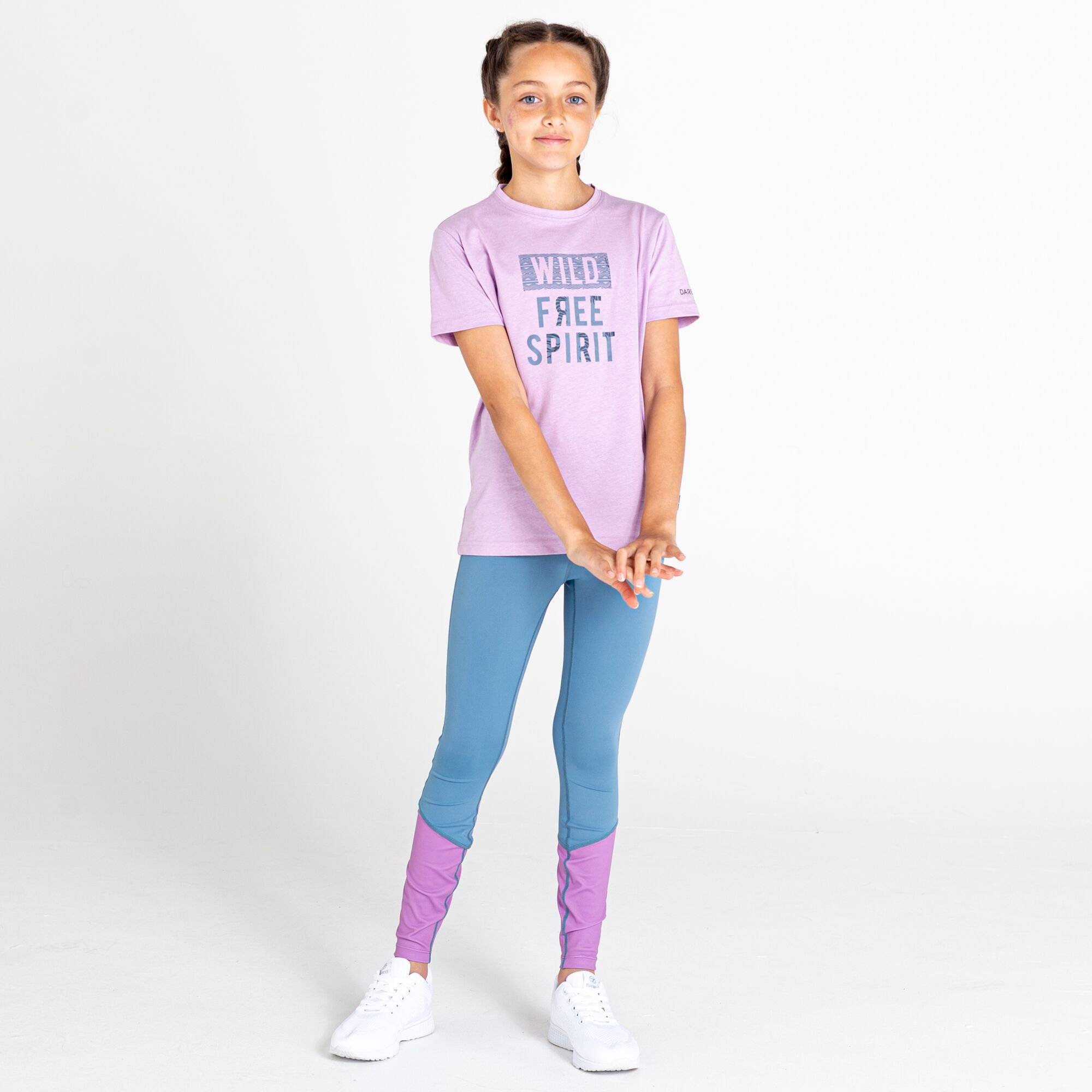 Dare 2b - Kids' Go Beyond Graphic Tee | Lupine Lavender