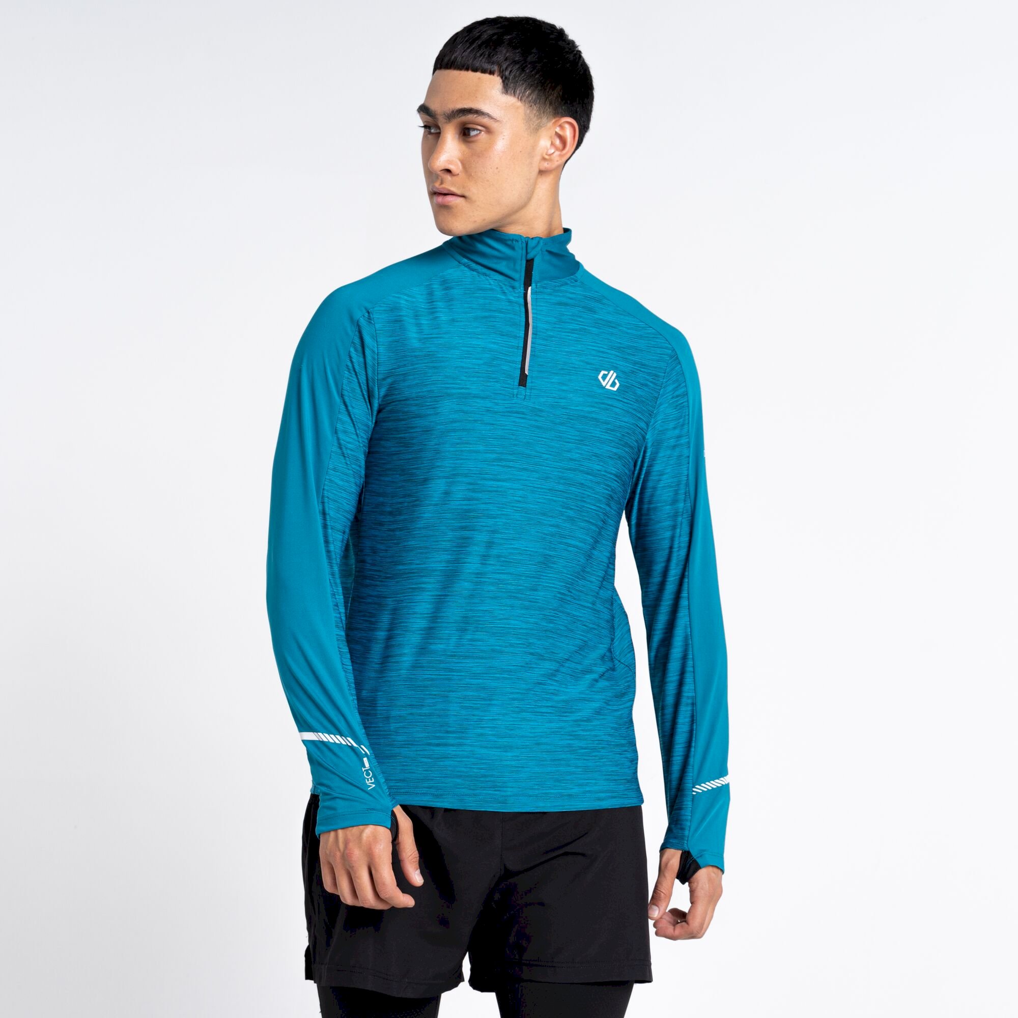 Dare 2b - Men's Power Up II Lightweight Jersey | Fjord Blue