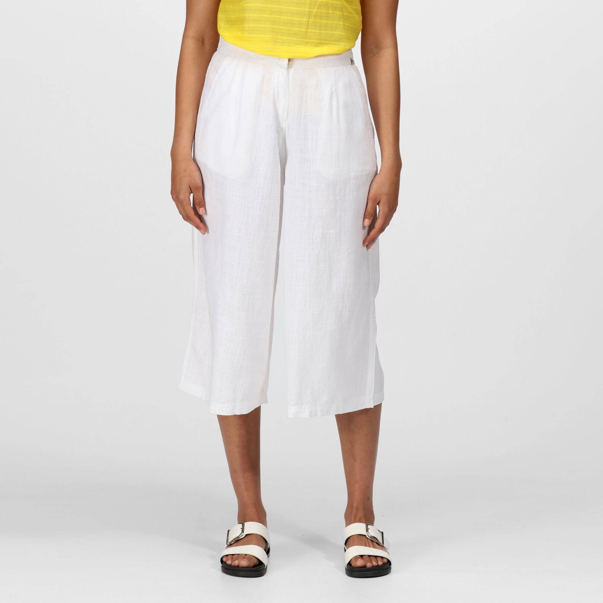 Women's Madley Culotte Trousers | White