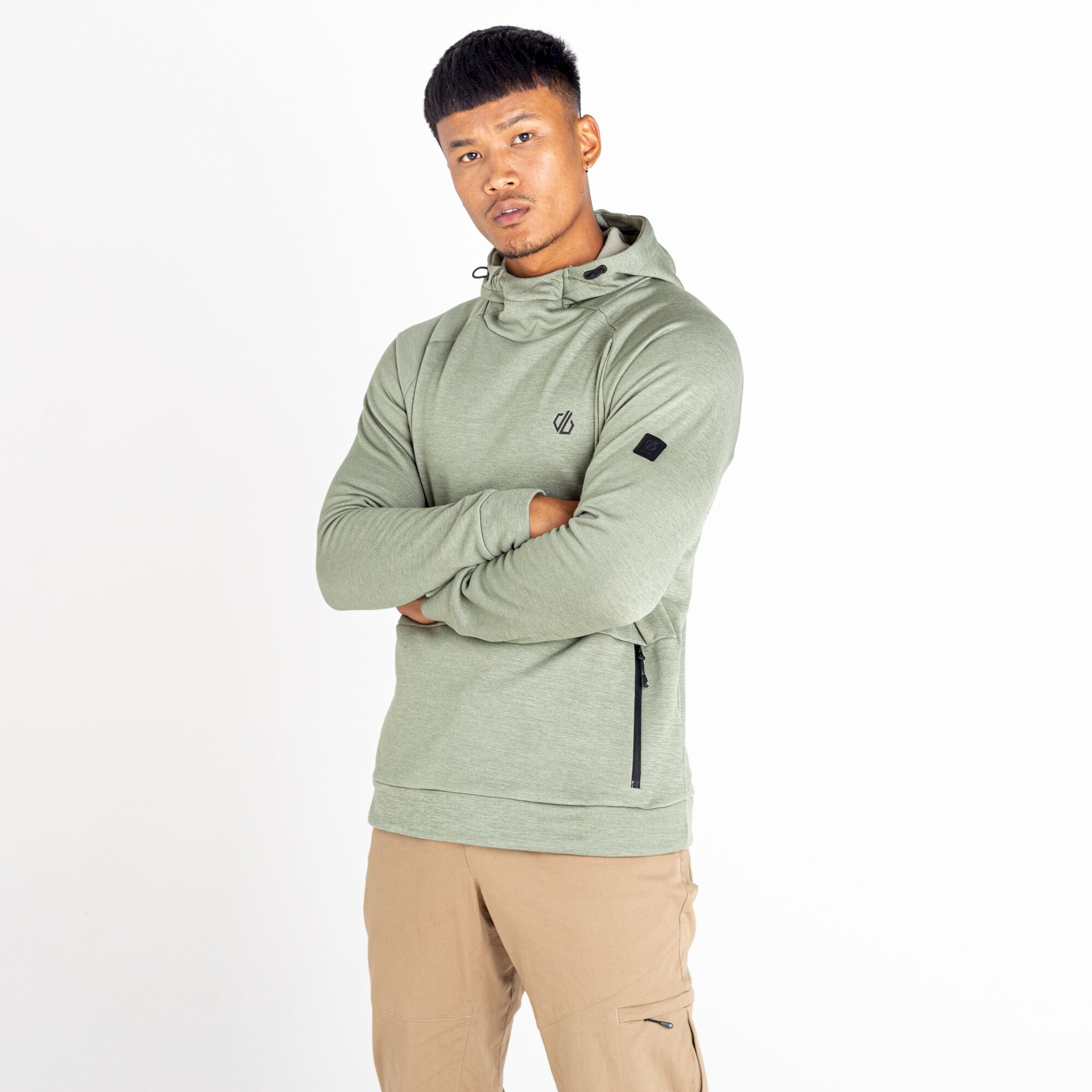 Dare 2b - Men's Out Calling Overhead Fleece | Agave Green Marl