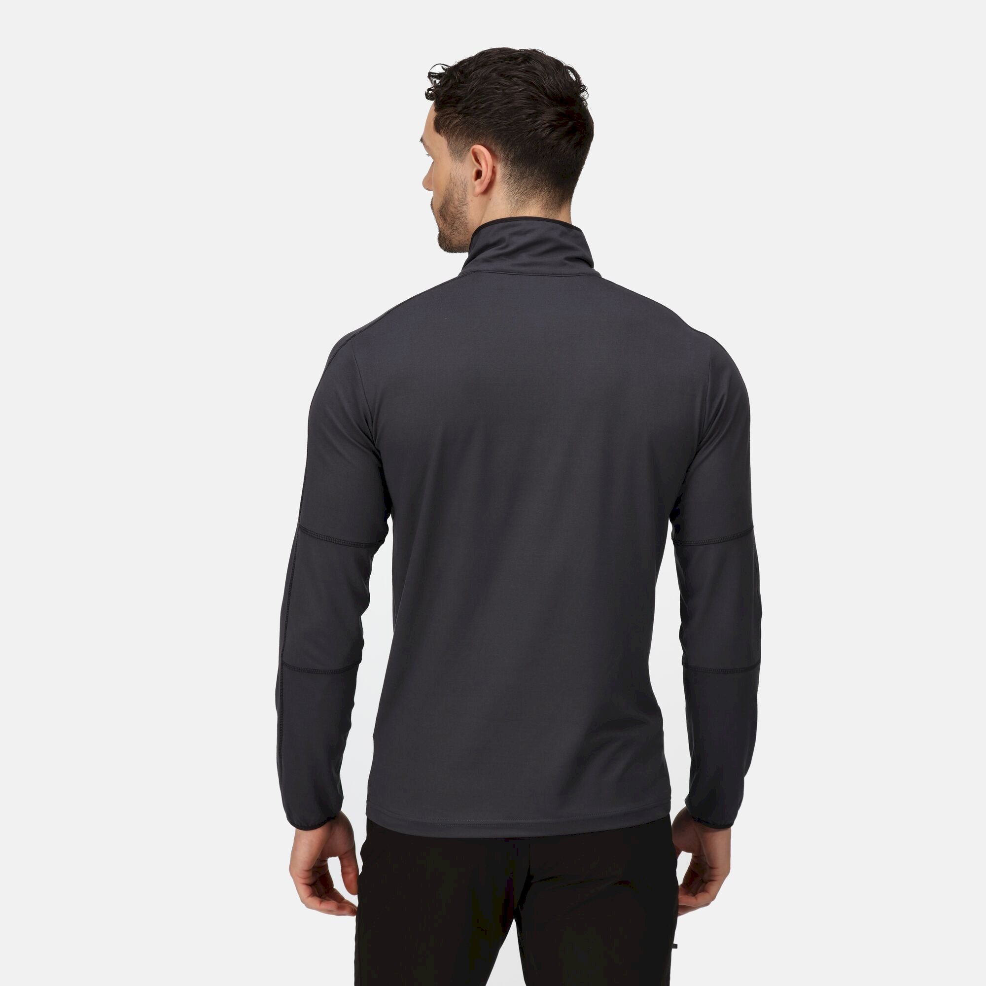 Men's Makhill Half Zip Stretch Midlayer | India Grey