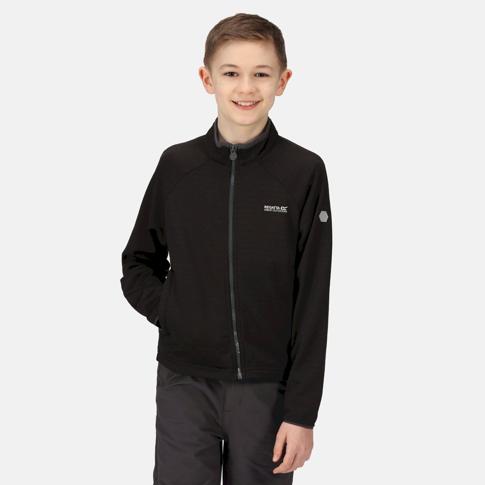 Kids' Highton Lite II Softshell Jacket | Black