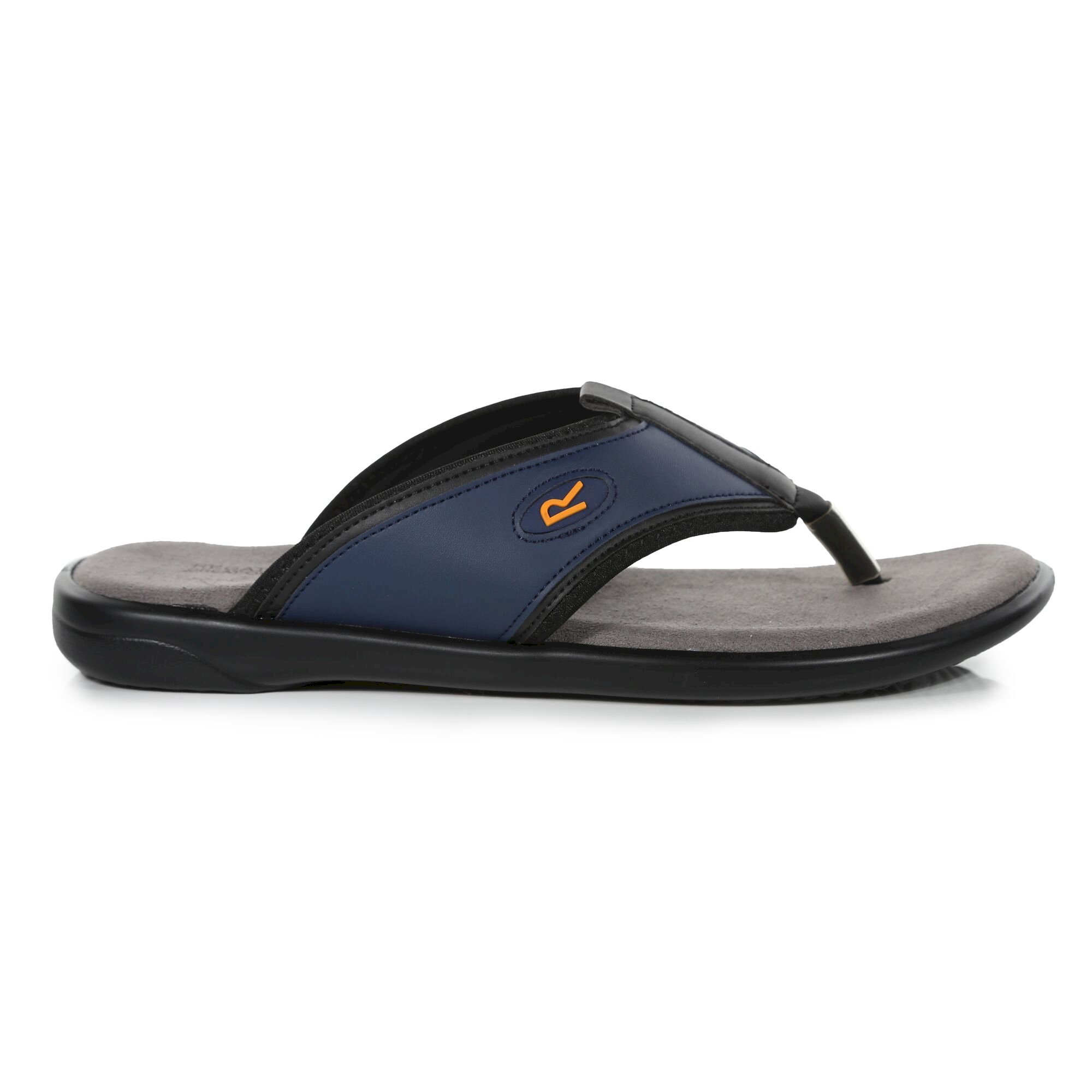 Men's Travis Toe Post Sandals | Navy Grey