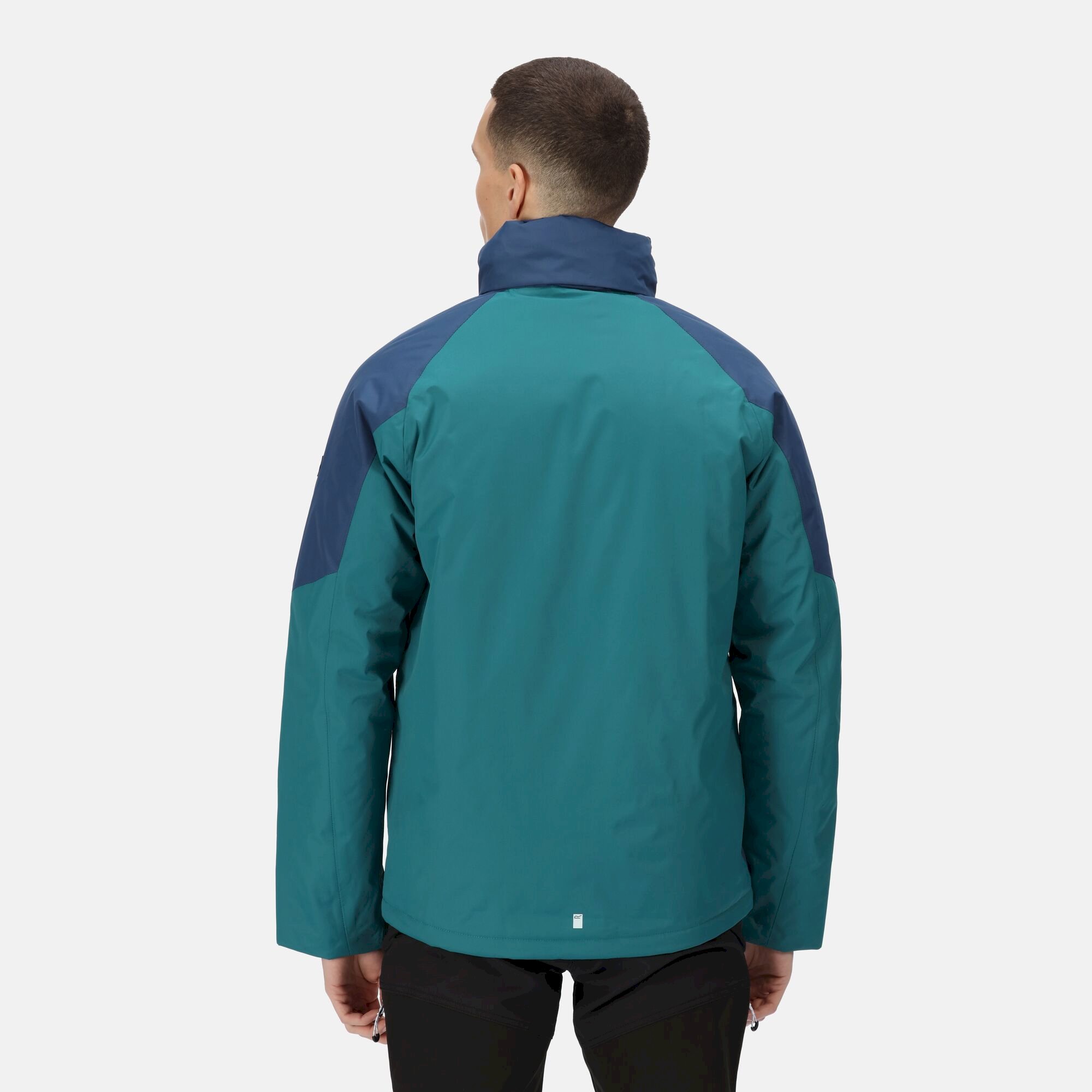Men's Winter Calderdale Waterproof Jacket | Pacific Green Admiral Blue