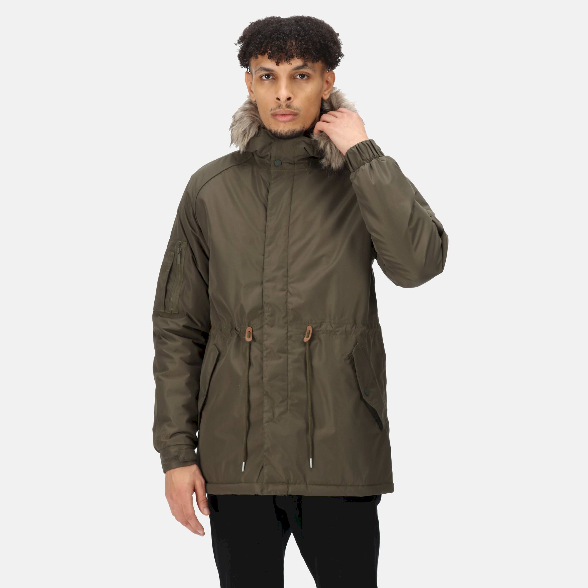 Men's Salinger III Parka Jacket | Dark Khaki
