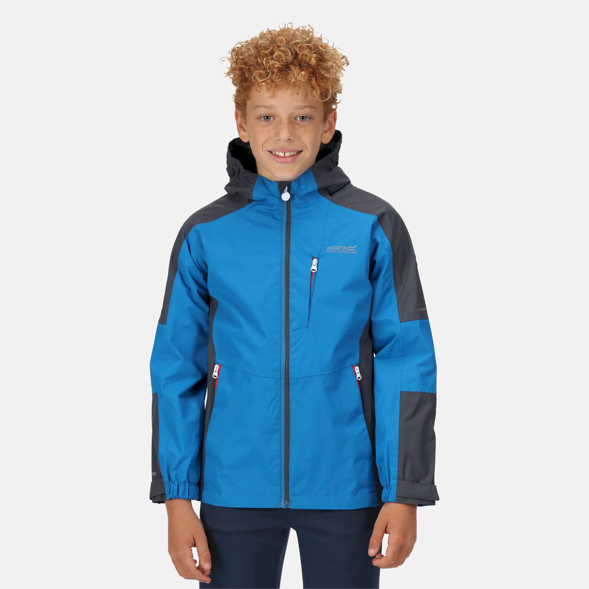 Kids' Calderdale II Waterproof Jacket | Imperial Blue India Grey