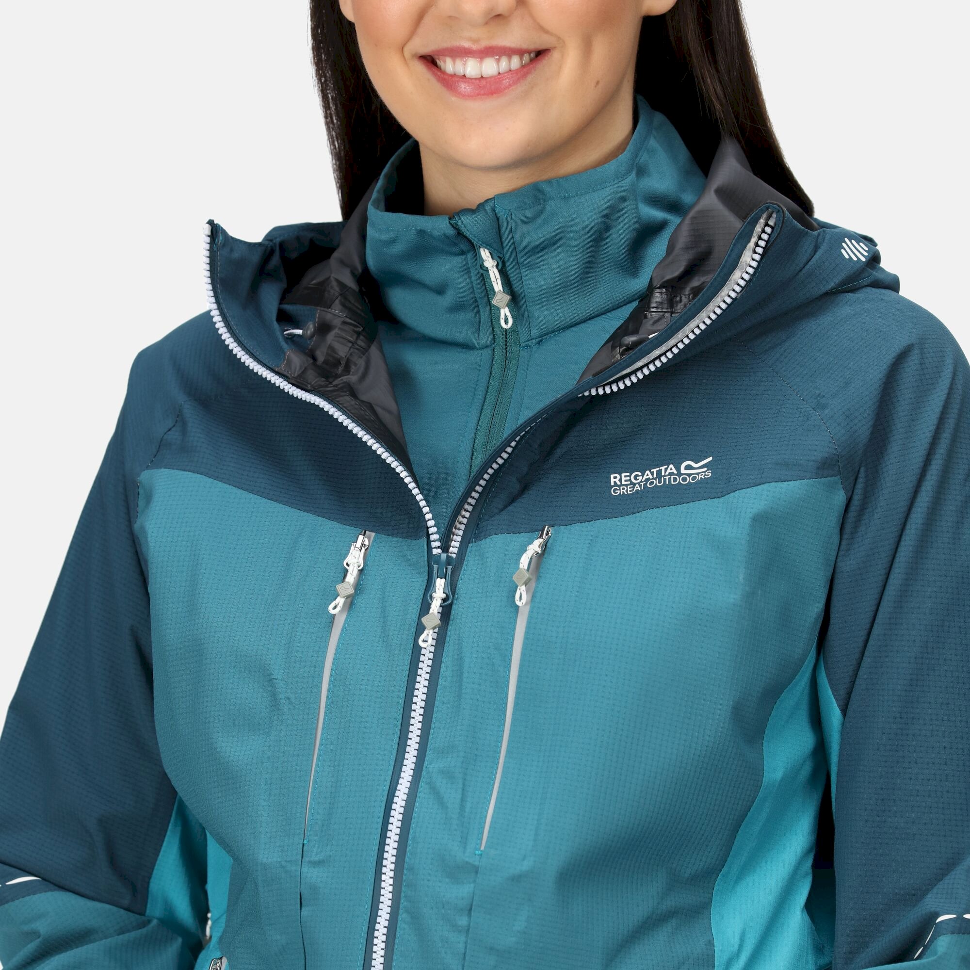 Women's Carletta VII 3-In-1 Waterproof Jacket | Reflecting Lake Dragonfly