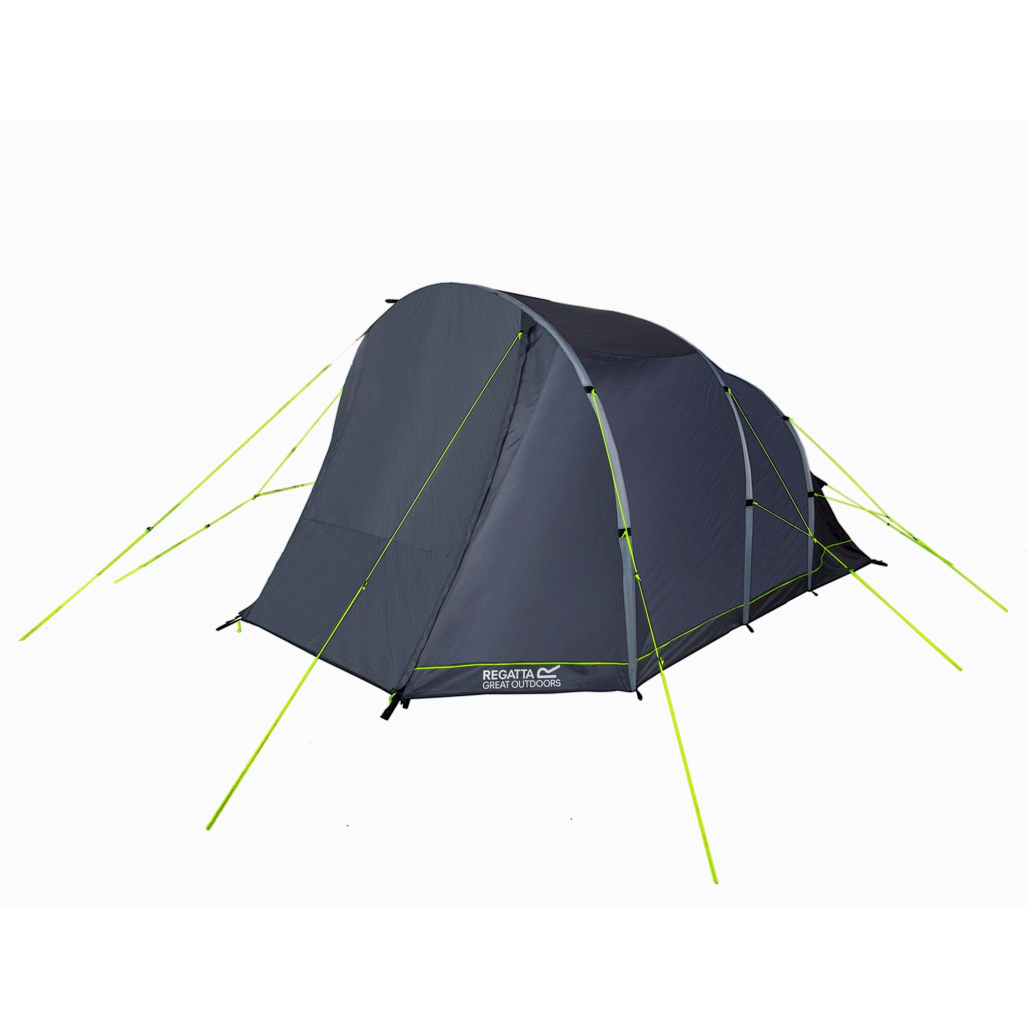Kolima V2 4-Man Family Tunnel Inflatable Tent | Lead Grey Ebony