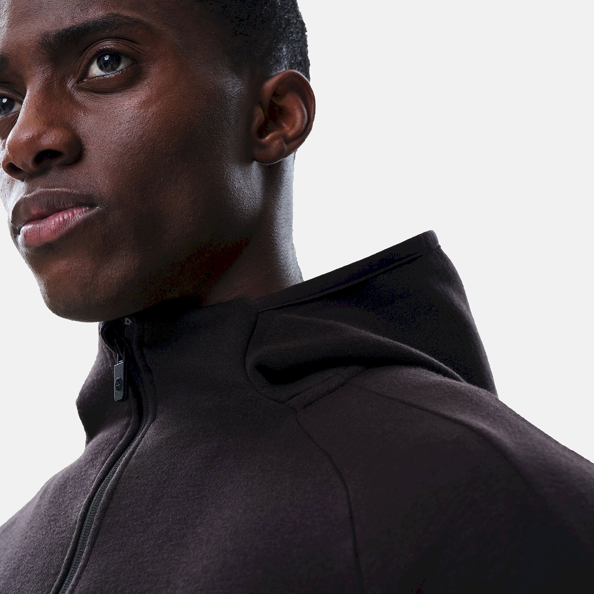 Men's Glenton Full Zip Fleece | Black
