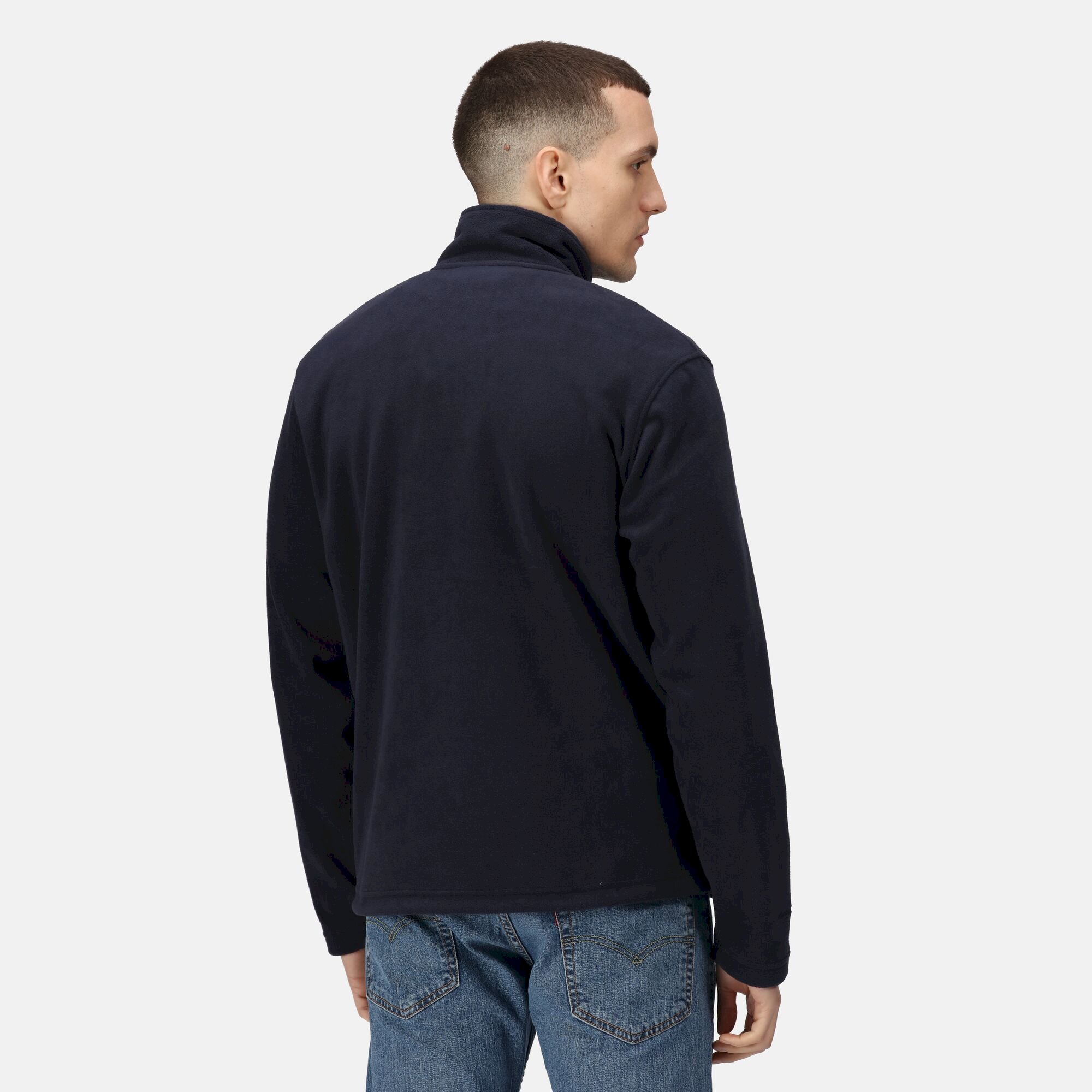 Men's Honestly Made Recycled Fleece Jacket | Navy