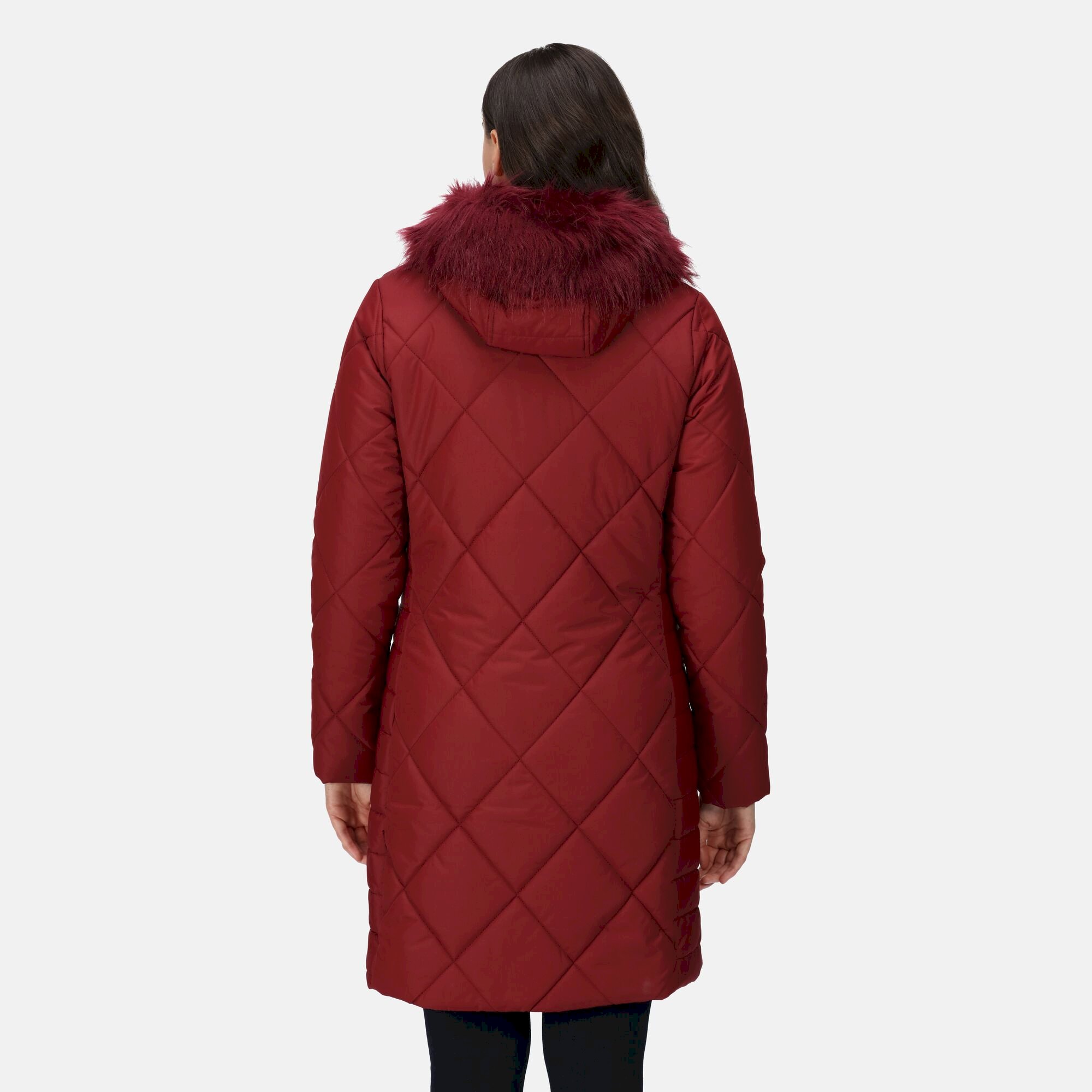 Women's Fritha II Insulated Parka Jacket | Cabernet