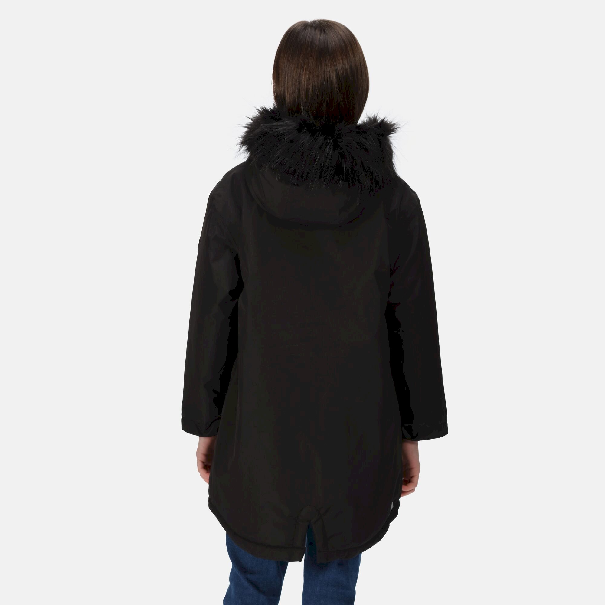 Kids' Adelyn Waterproof Parka Jacket | Black