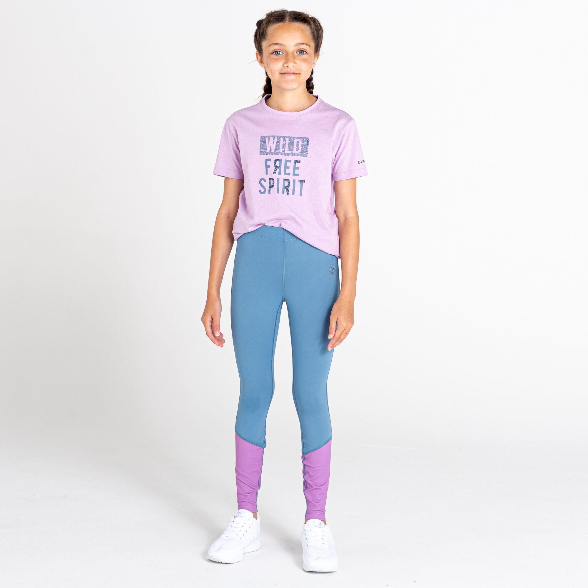 Dare 2b - Kids' Crystalize Recycled Leggings | Bluestone Dusty Lavender