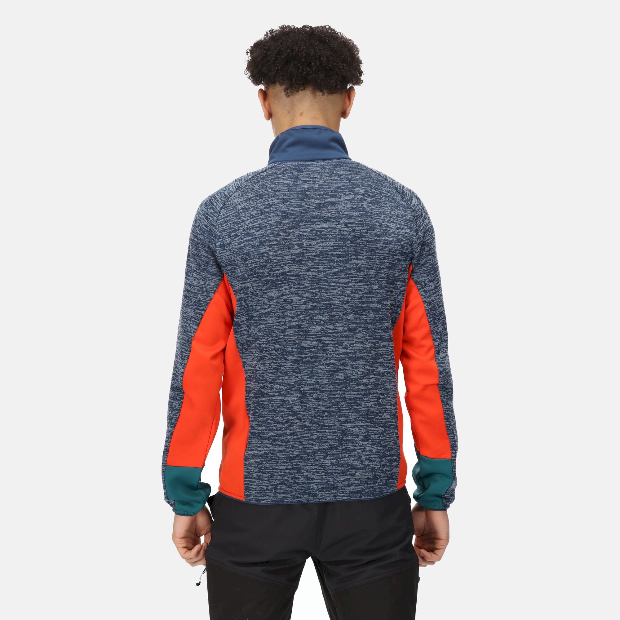 Men's Coladane IV Full Zip Fleece | Admiral Blue Pacific Green